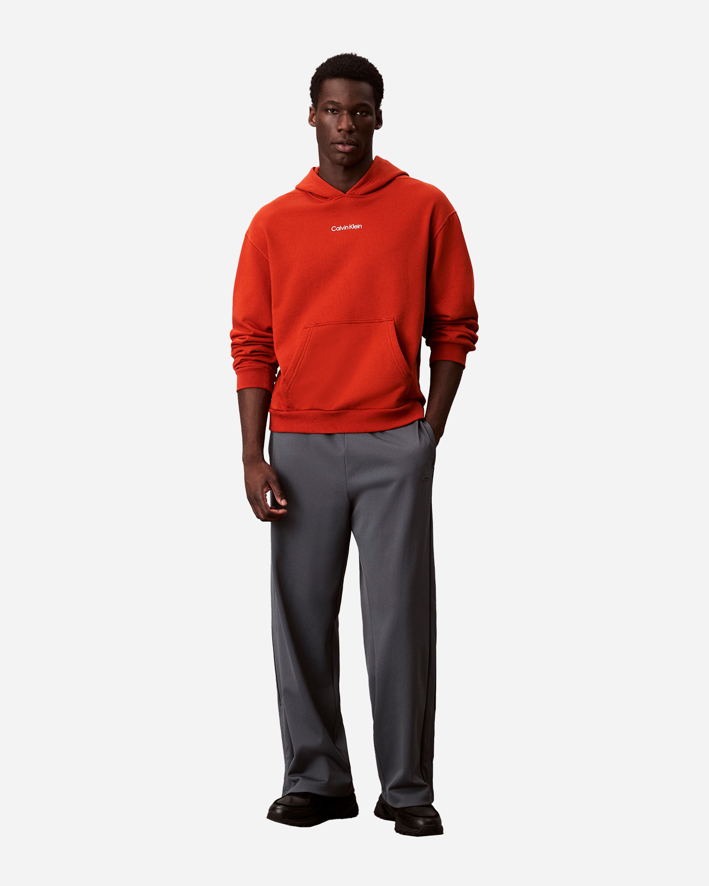 Felpa CALVIN KLEIN SPORT OVER M - Marrone - 2 | Cisalfa Sport