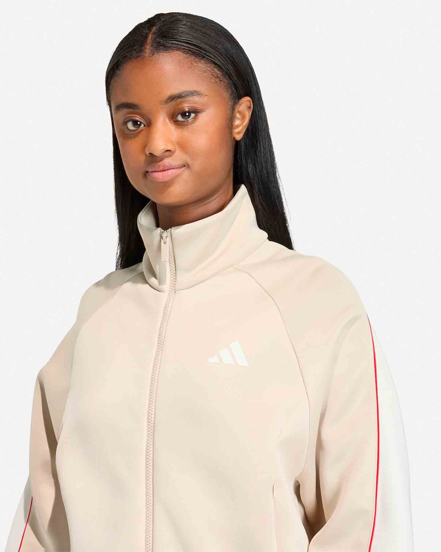 Felpa ADIDAS STADIUM W - Beige - 4 | Cisalfa Sport