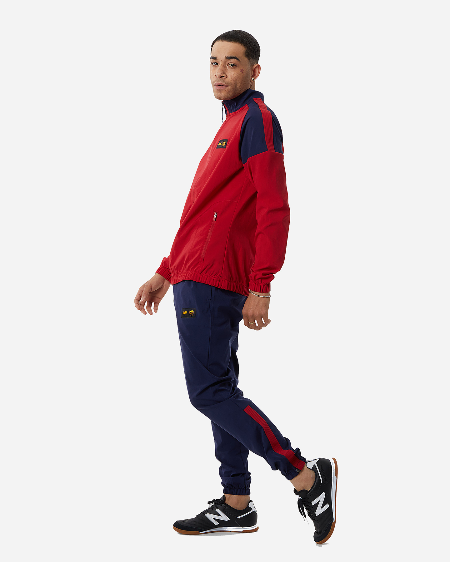 Tuta calcio ufficiale NEW BALANCE ROMA TRAVEL 22-23 M - 1 | Cisalfa Sport