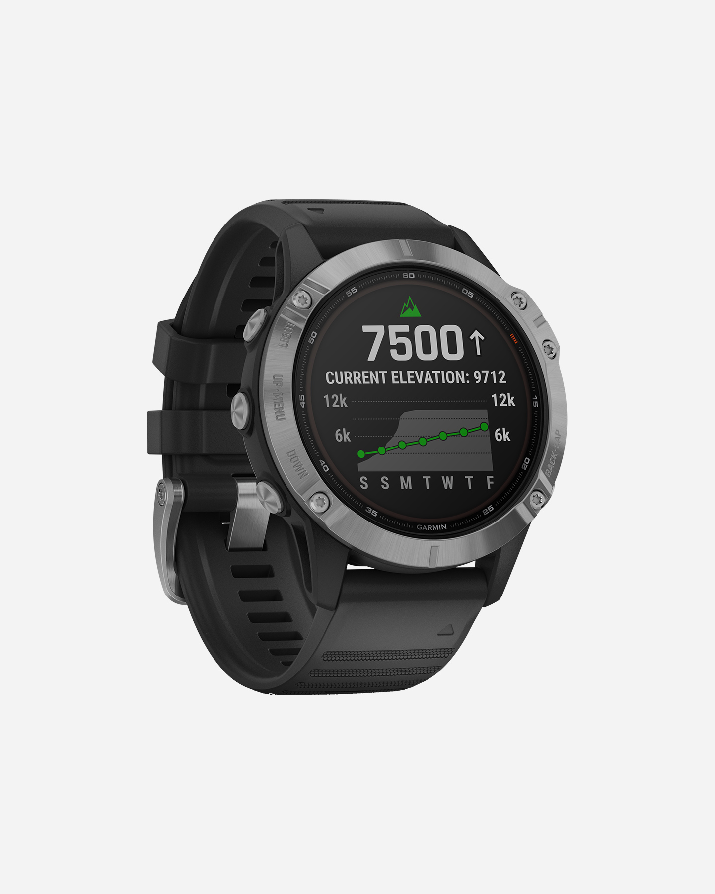 Orologio multifunzione GARMIN FENIX 6 SOLAR W - Nero - 2 | Cisalfa Sport