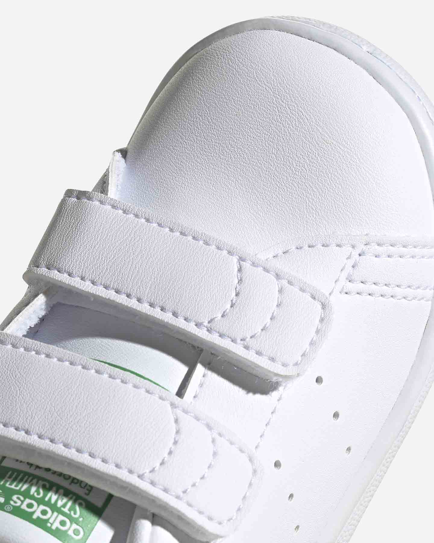 Scarpe sneakers ADIDAS STAN SMITH CF INF JR - Bianco - 4 | Cisalfa Sport