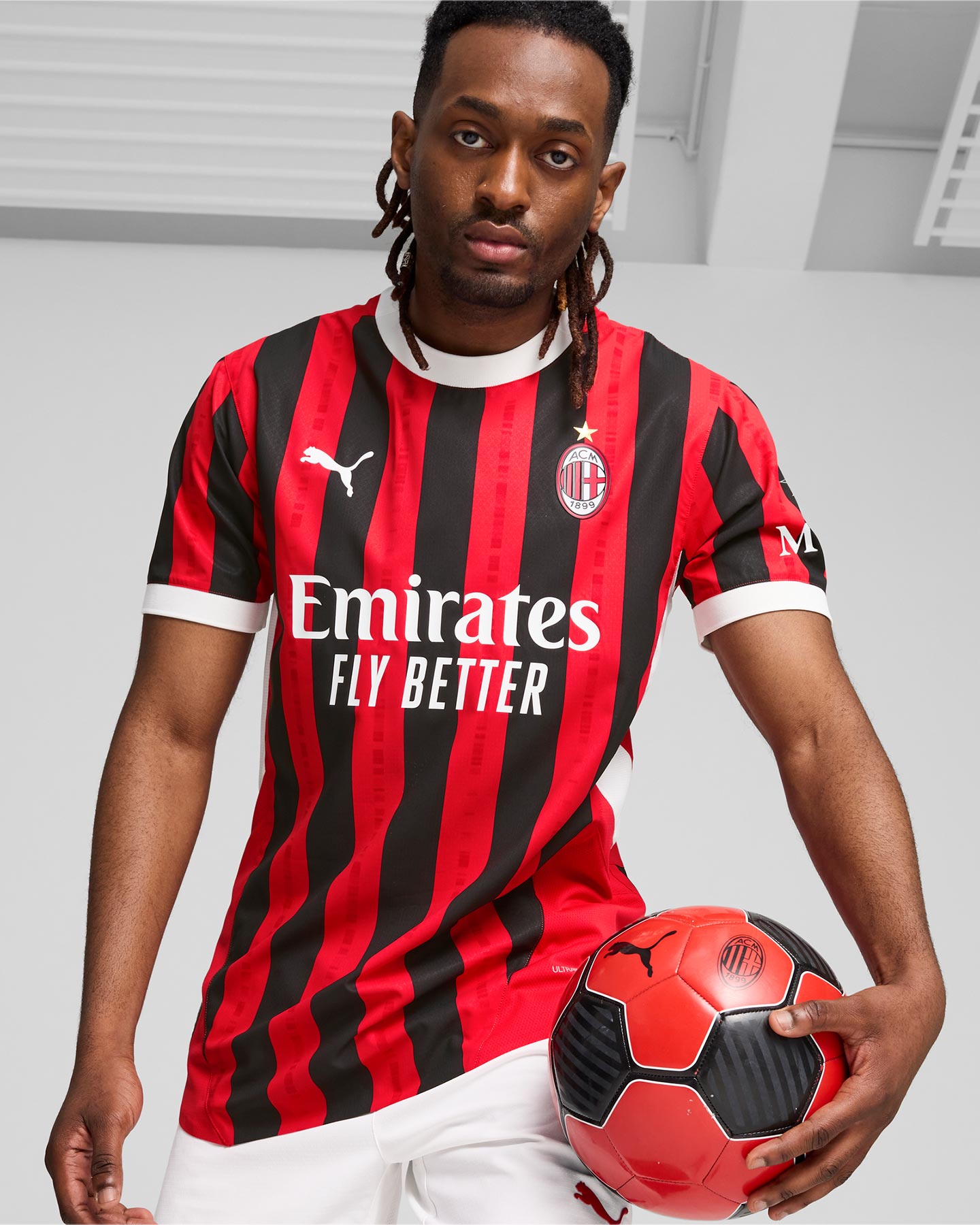 Maglia calcio ufficiale PUMA MILAN HOME AUTHENTIC 24-25 M - Color mix - 2 | Cisalfa Sport