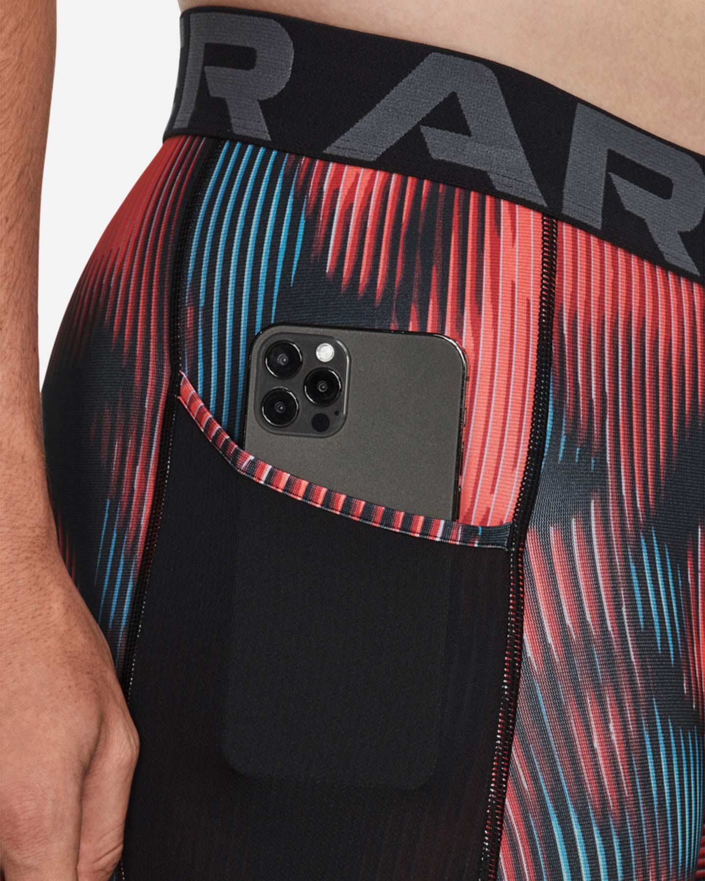 Pantalone training UNDER ARMOUR HEATGEAR M - Rosso - 4 | Cisalfa Sport