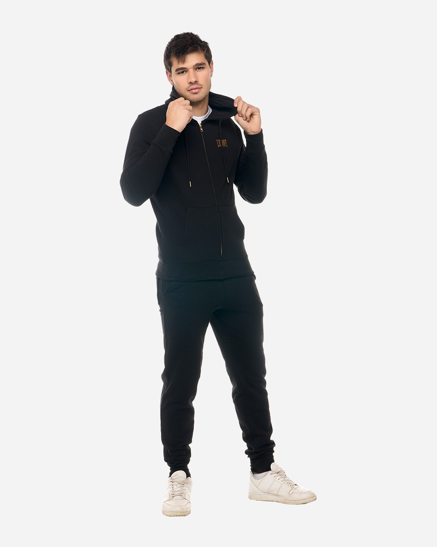 Felpa LEONE BASIC M - Nero - 4 | Cisalfa Sport