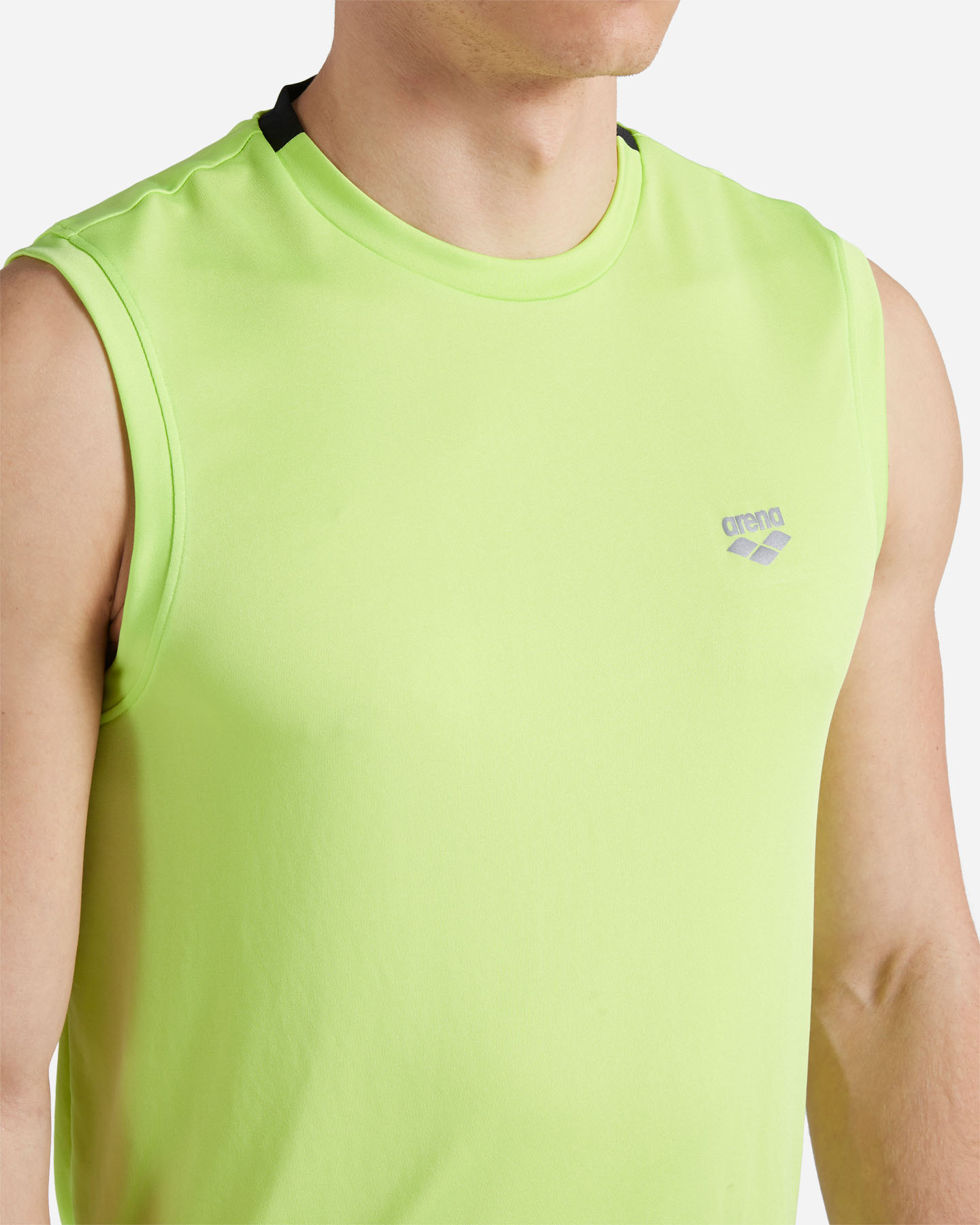 Canotta training ARENA BASIC LINE M - Verde - 4 | Cisalfa Sport