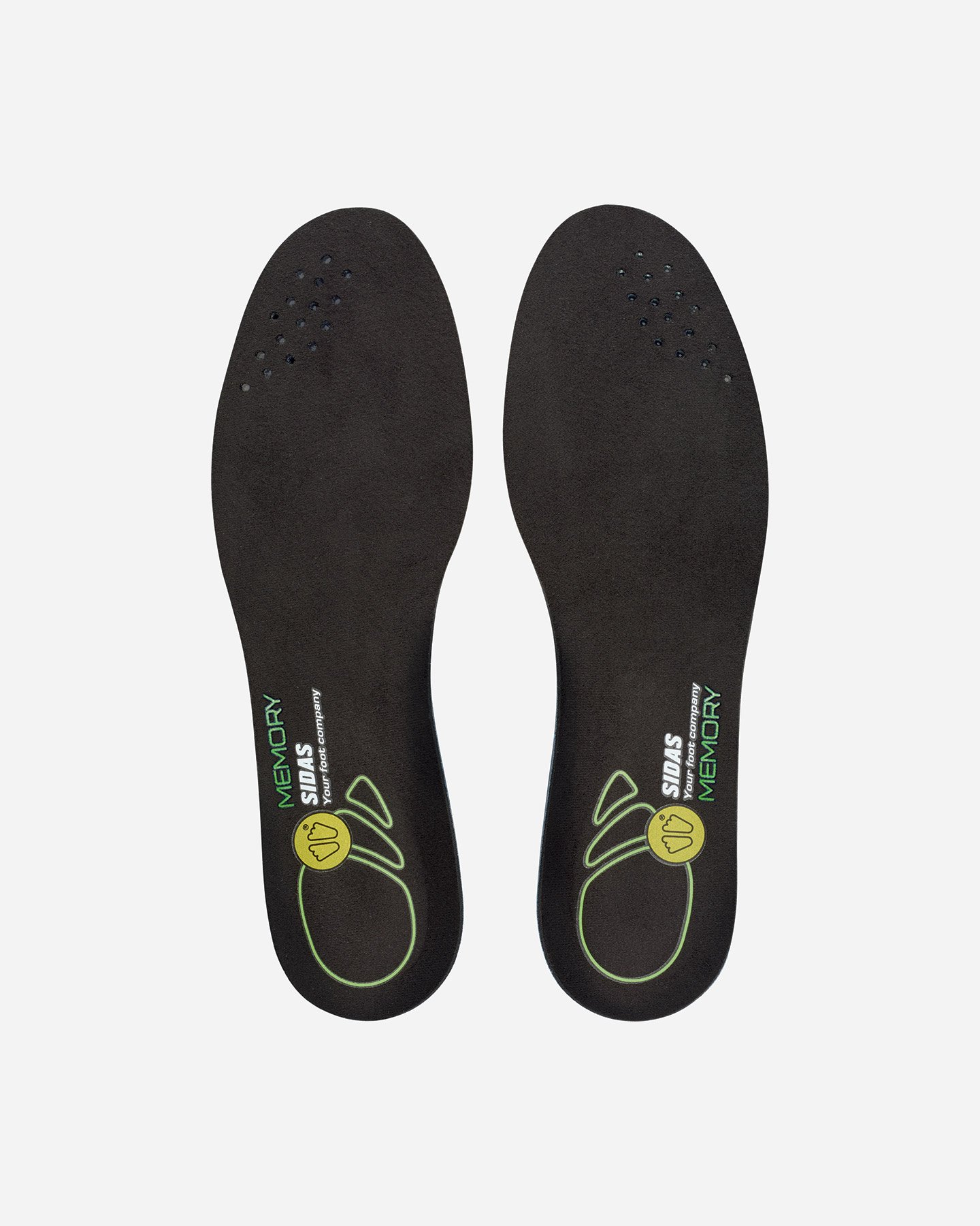 Soletta SIDAS CUSHIONING GEL MEMORY - Nero - 0 | Cisalfa Sport