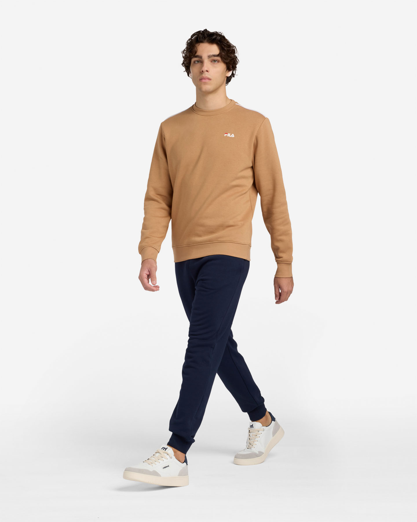 Felpa FILA CLASSIC DYNAMISM M - Beige - 2 | Cisalfa Sport