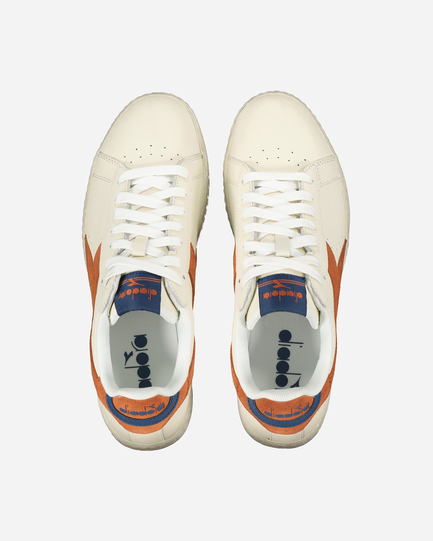 Scarpe sneakers DIADORA GAME L LOW WAXED SUEDE POP M - Bianco - 3 | Cisalfa Sport