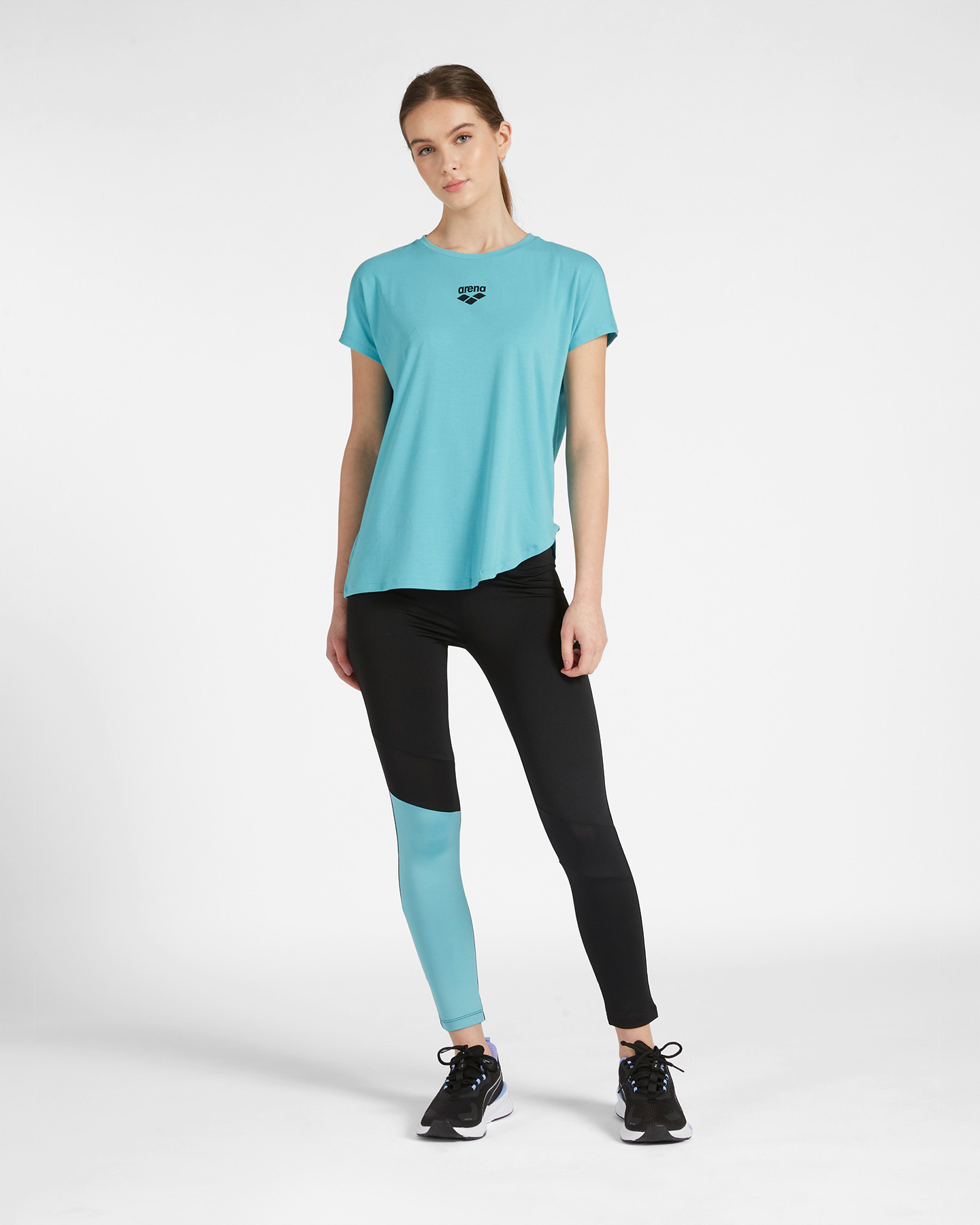 T-shirt training ARENA ADVANCE LINE W - Azzurro - 1 | Cisalfa Sport