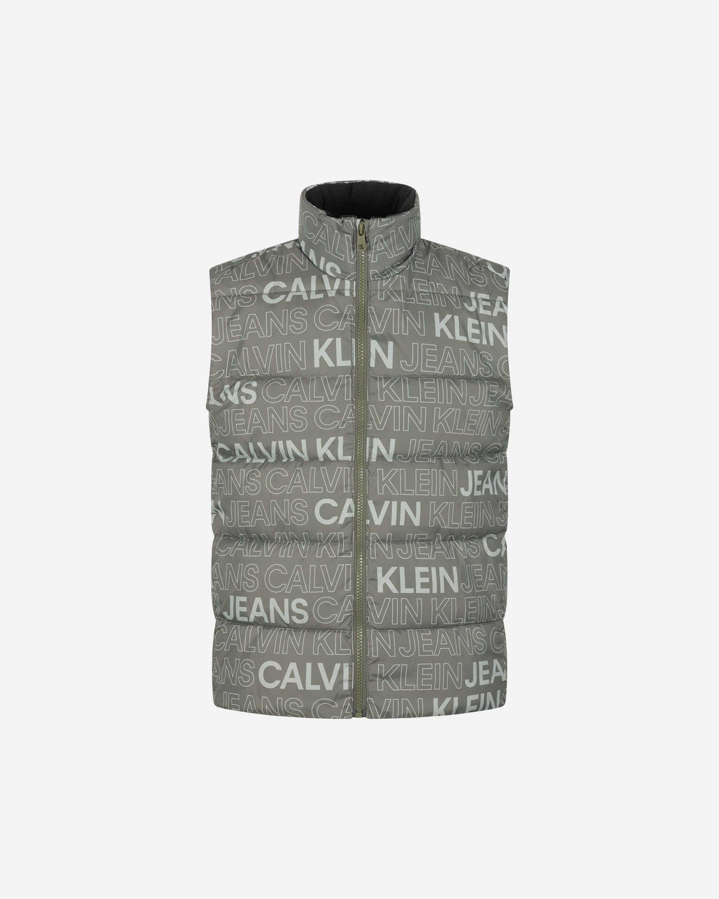 Gilet CALVIN KLEIN JEANS ALLOVER PRINTED JR - Verde - 0 | Cisalfa Sport