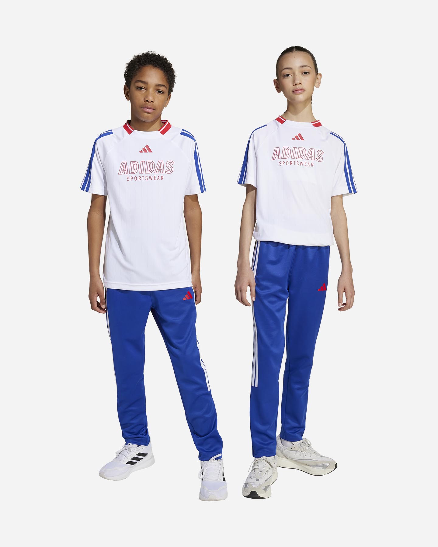 Pantalone ADIDAS 3STRIPES TIRO JR - Blu royal - 5 | Cisalfa Sport