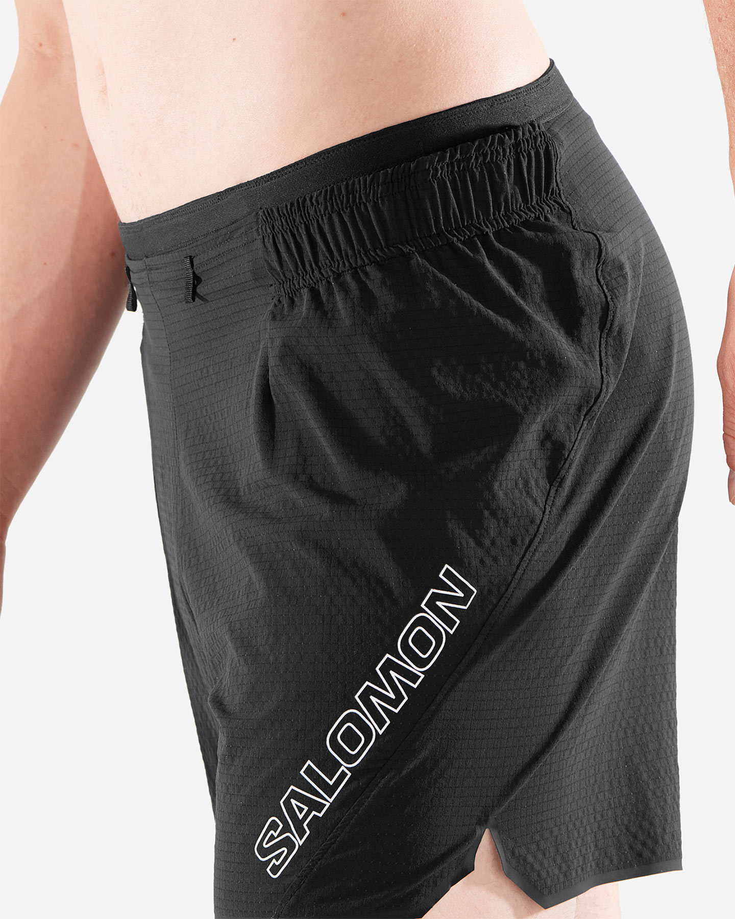 Short running SALOMON SENSE AERO 5'' M - Nero - 4 | Cisalfa Sport