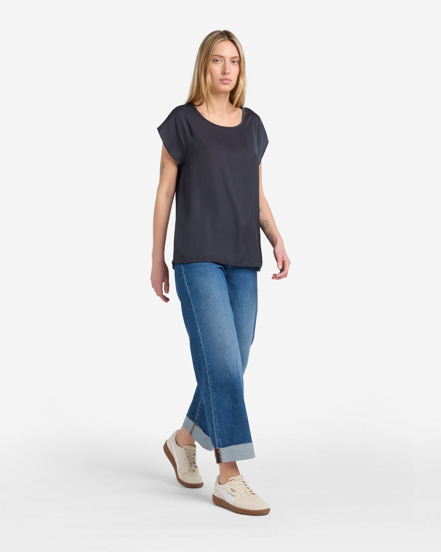 T-shirt DACK'S ESSENTIAL W - Blu - 2 | Cisalfa Sport