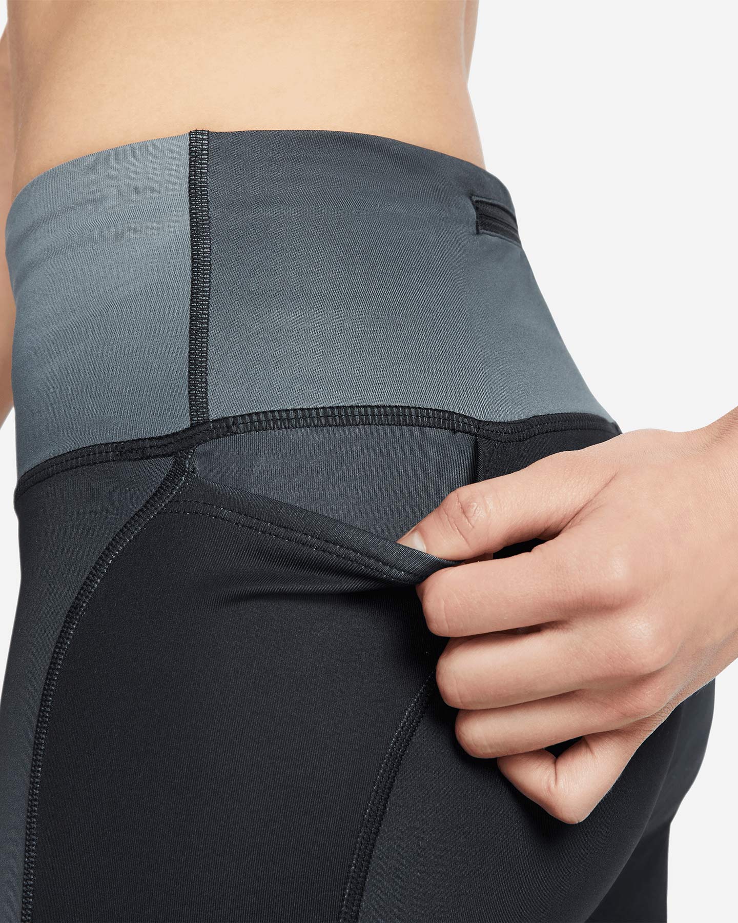 Fuseaux running NIKE 7/8 FAST SWOOSH PRINTED W - Nero - 2 | Cisalfa Sport