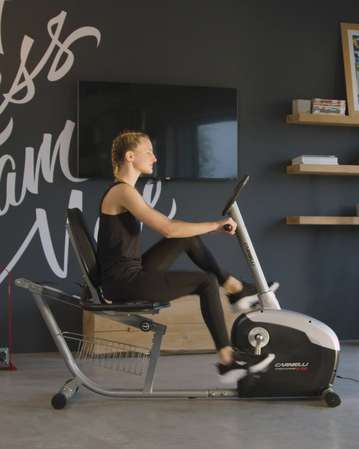 Cyclette CARNIELLI R-06 - Grigio - 2 | Cisalfa Sport