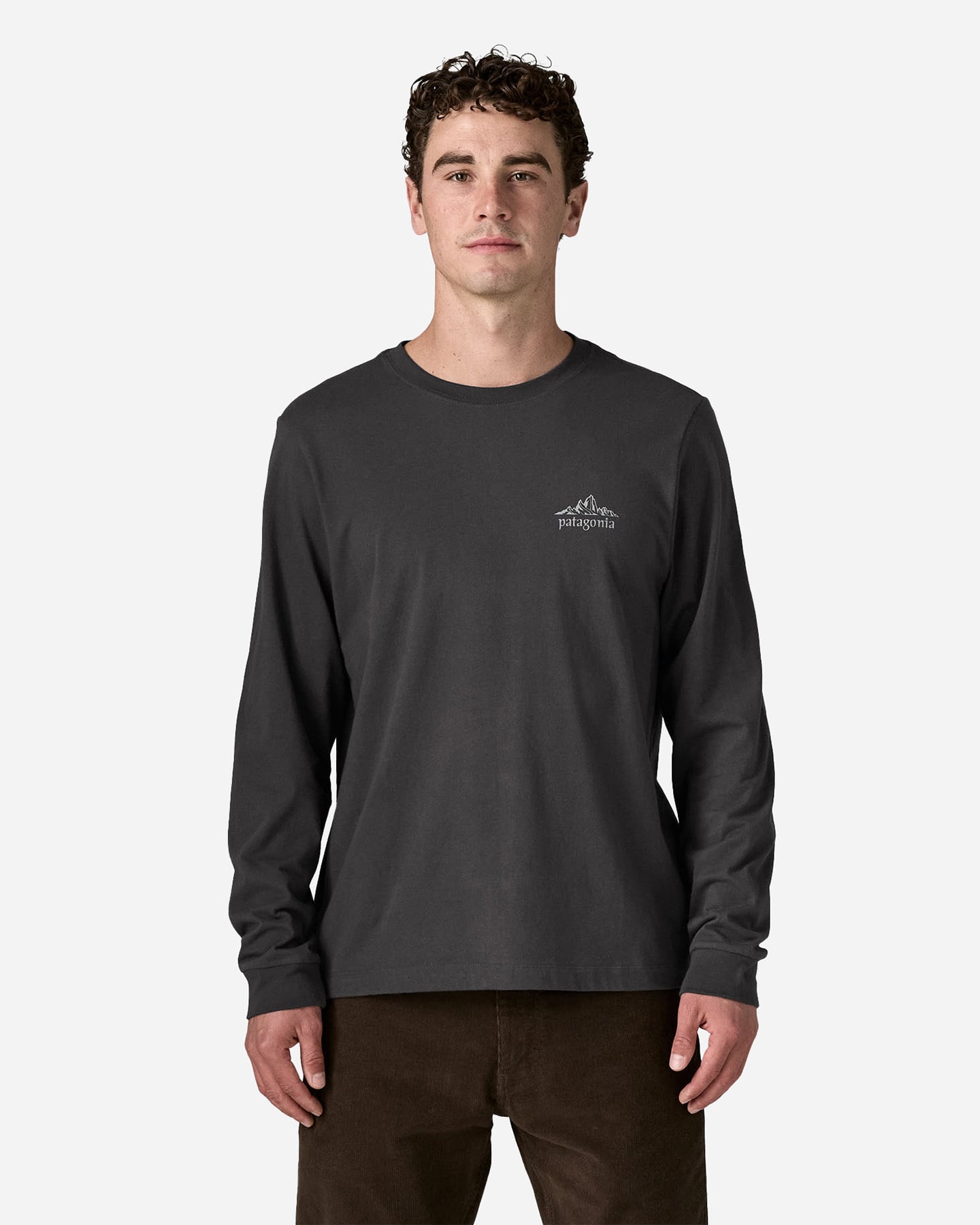 T-shirt PATAGONIA CLOUD CRAG M - Nero - 3 | Cisalfa Sport