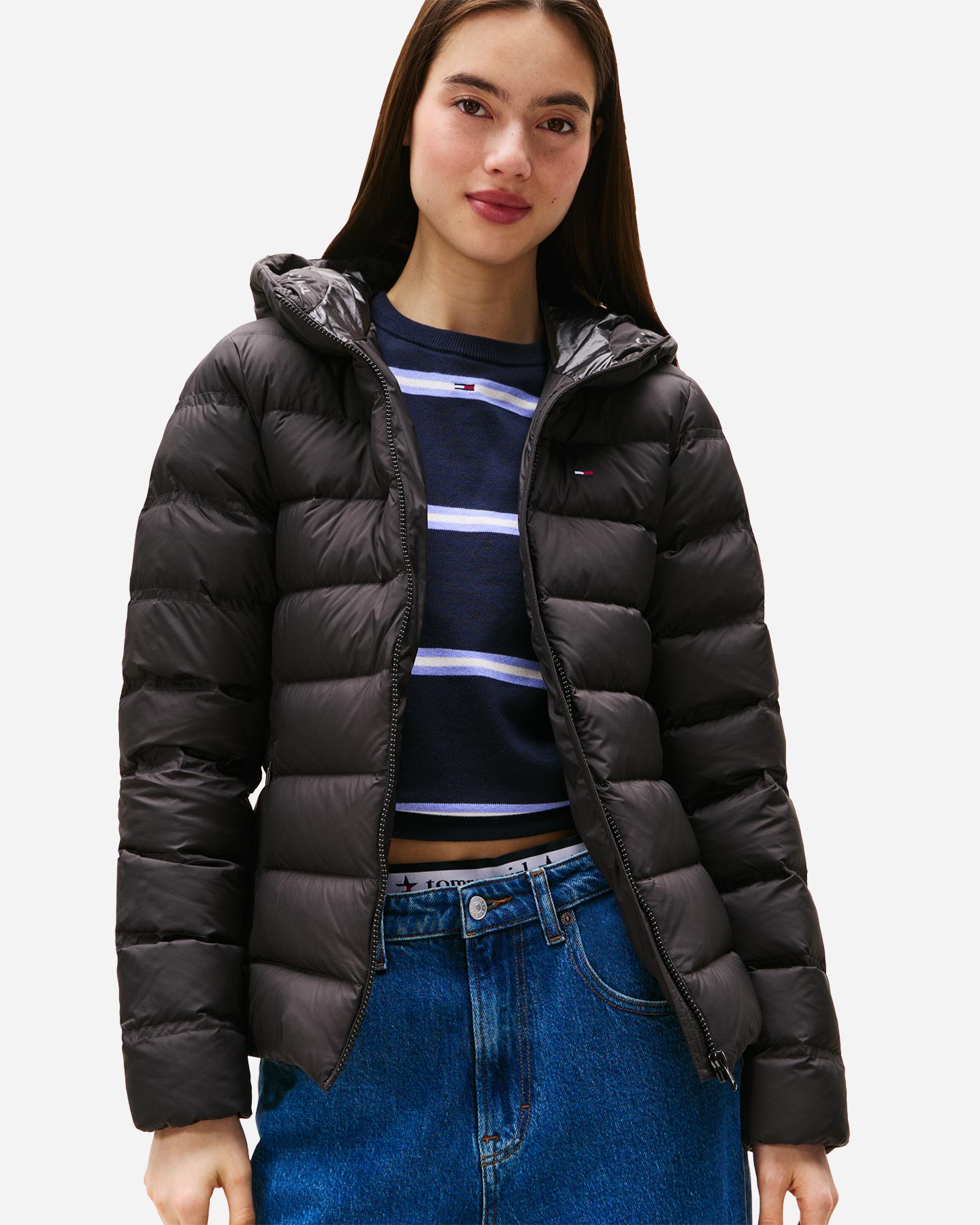 Piumino TOMMY HILFIGER DOWN SLIM W - Nero - 4 | Cisalfa Sport