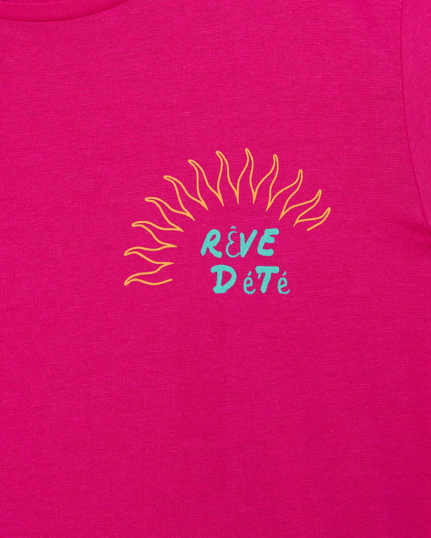 T-shirt FIREFLY GRAPHIC JR - Rosa - 2 | Cisalfa Sport