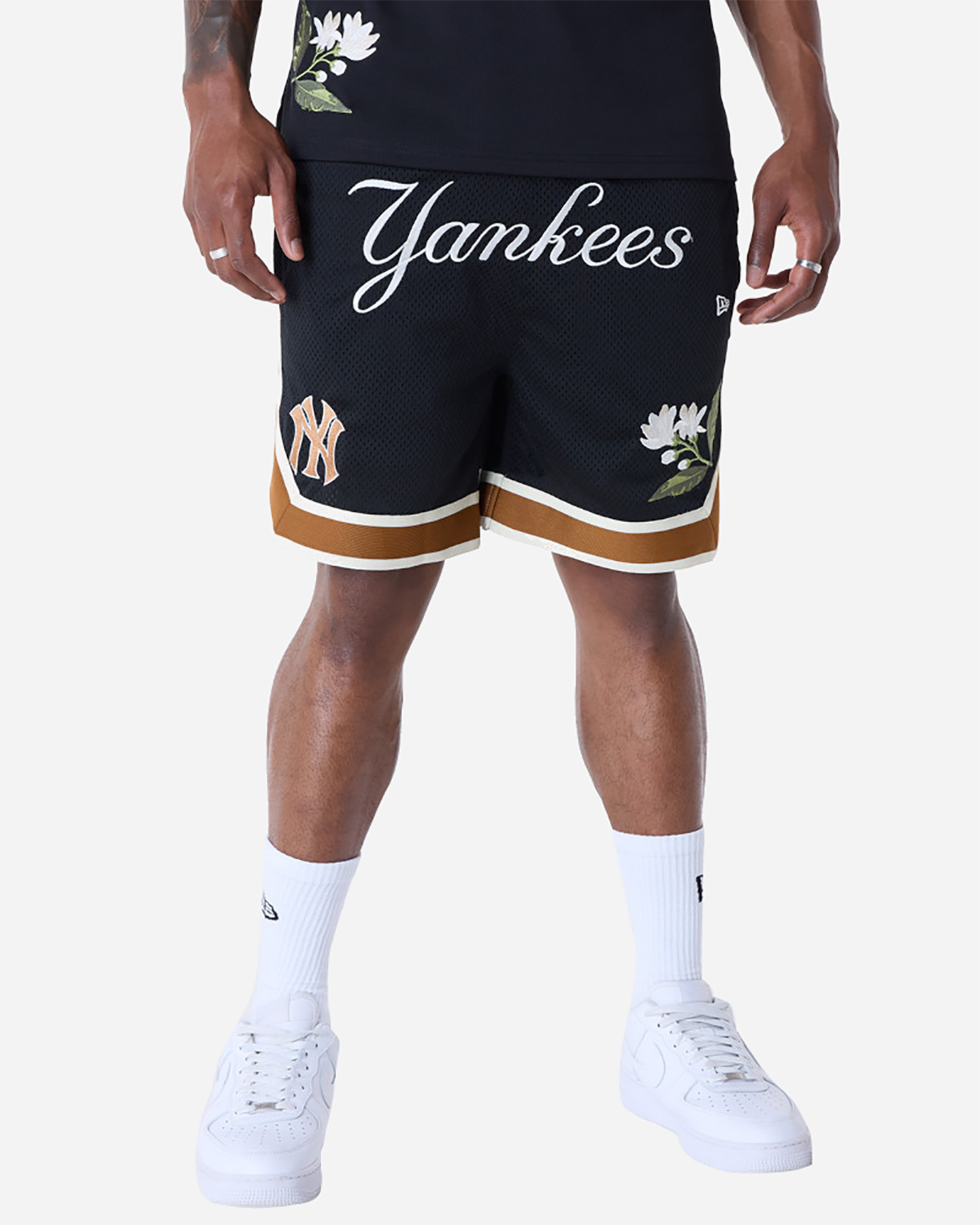 Pantaloncini NEW ERA MLB FLORAL NEW YORK YANKEES M - Nero - 0 | Cisalfa Sport
