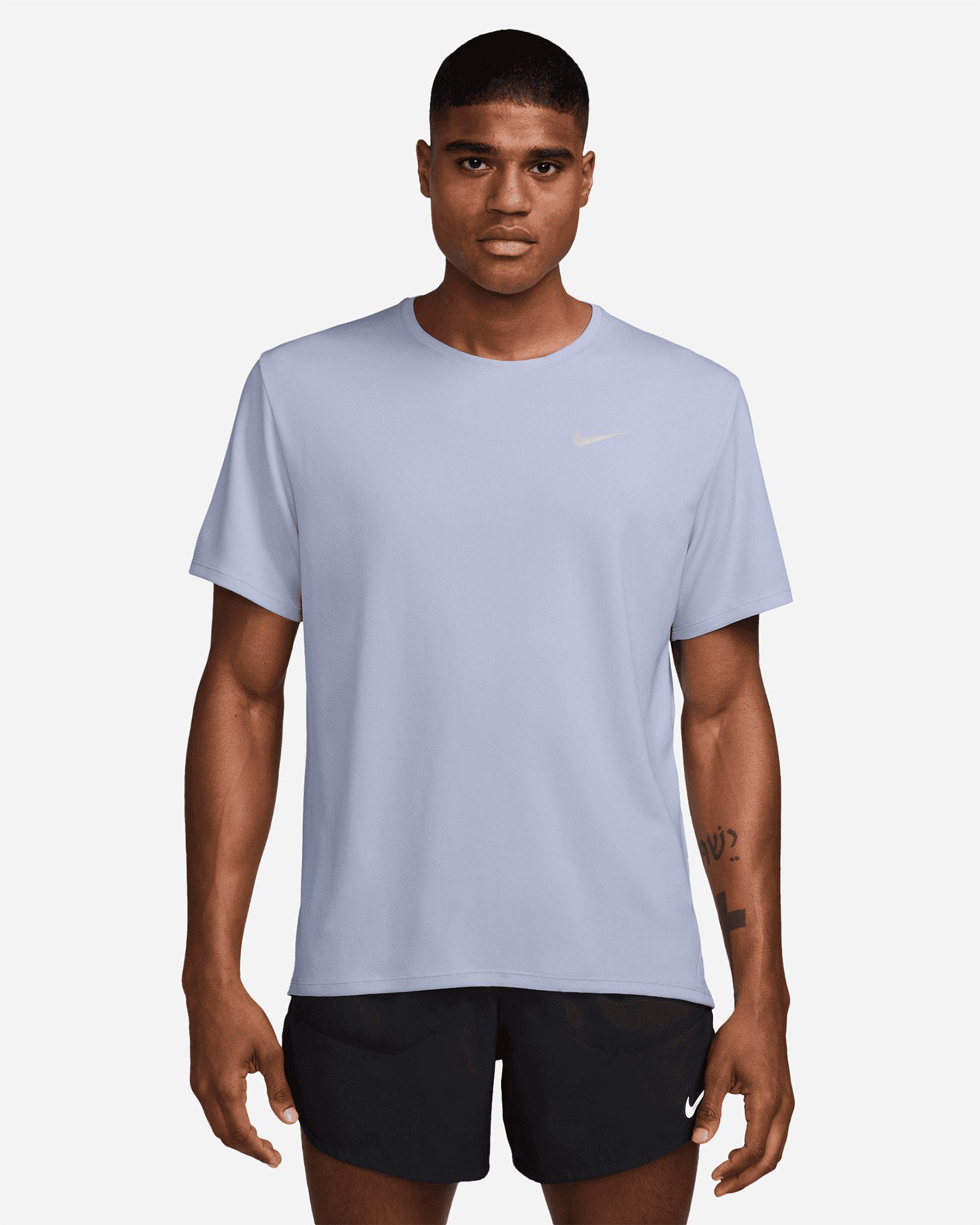 T-shirt running NIKE MILER M - Grigio - 0 | Cisalfa Sport