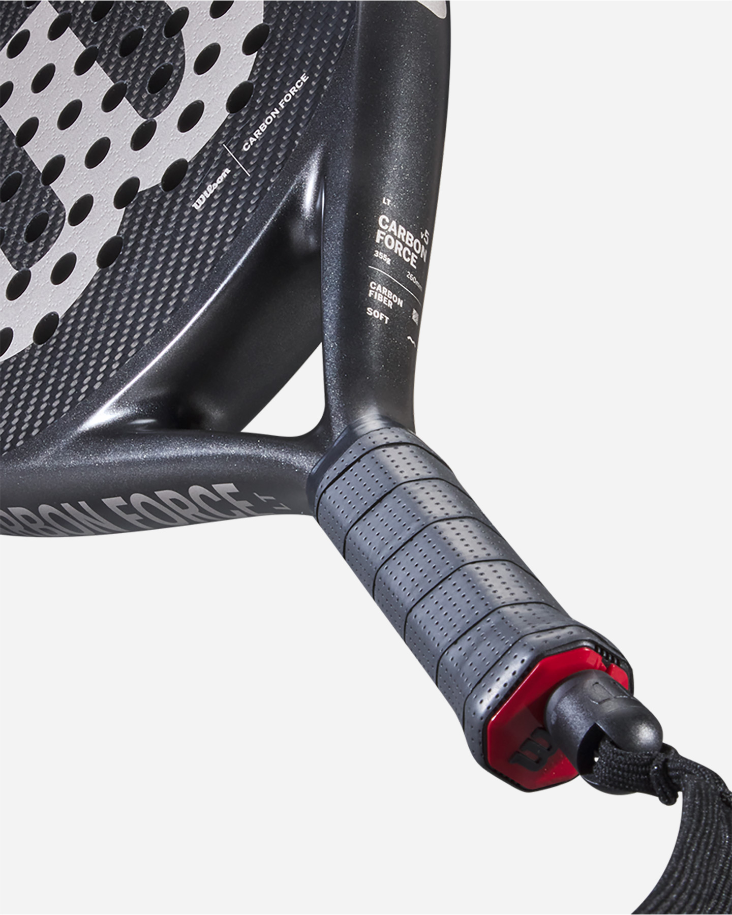 Racchetta padel intermedia WILSON CARBON FORCE LT PADEL  - Nero - 5 | Cisalfa Sport