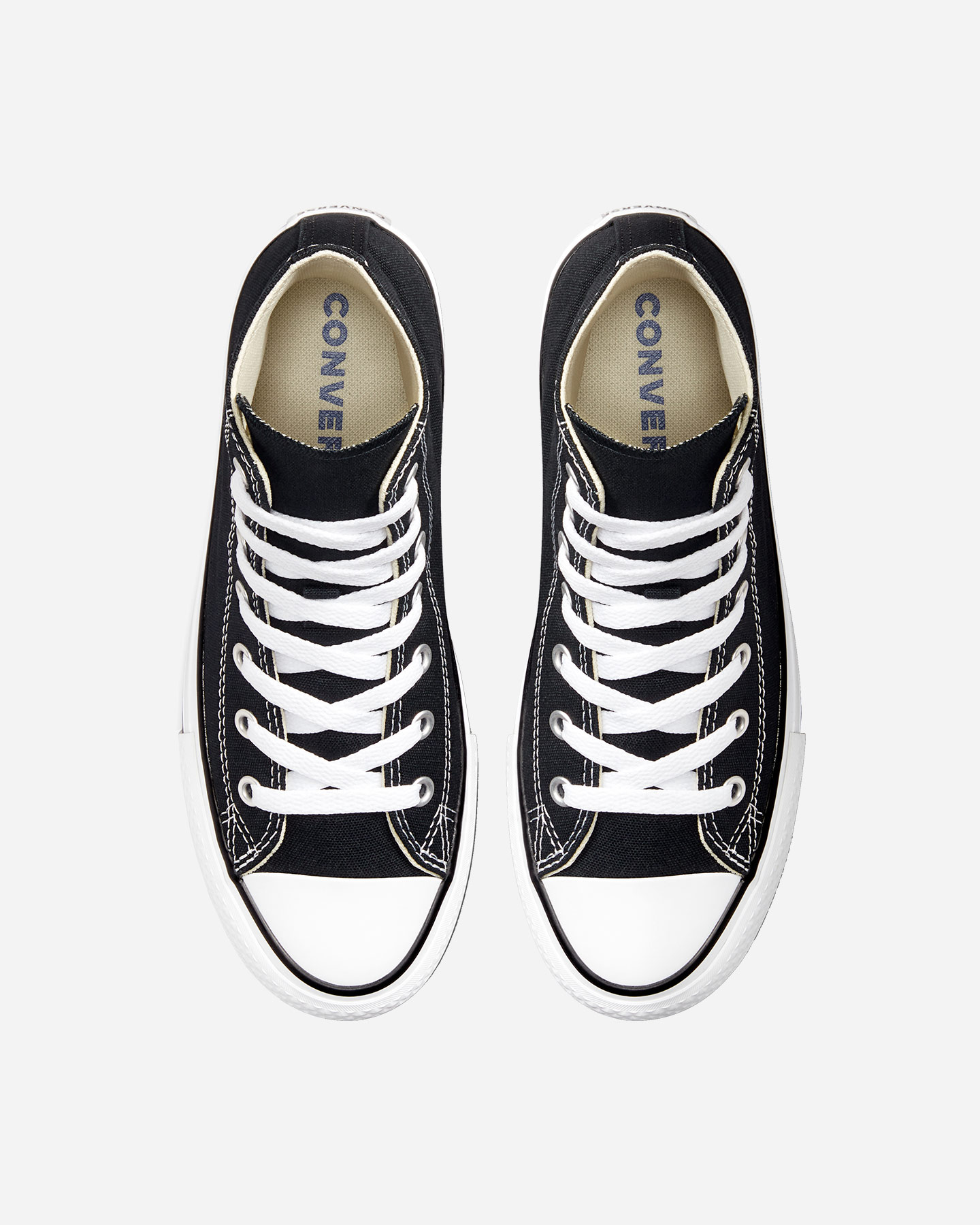 Scarpe sneakers CONVERSE CHUCK TAYLOR ALL STAR EVA LIFT PLAT GS JR - Nero - 3 | Cisalfa Sport