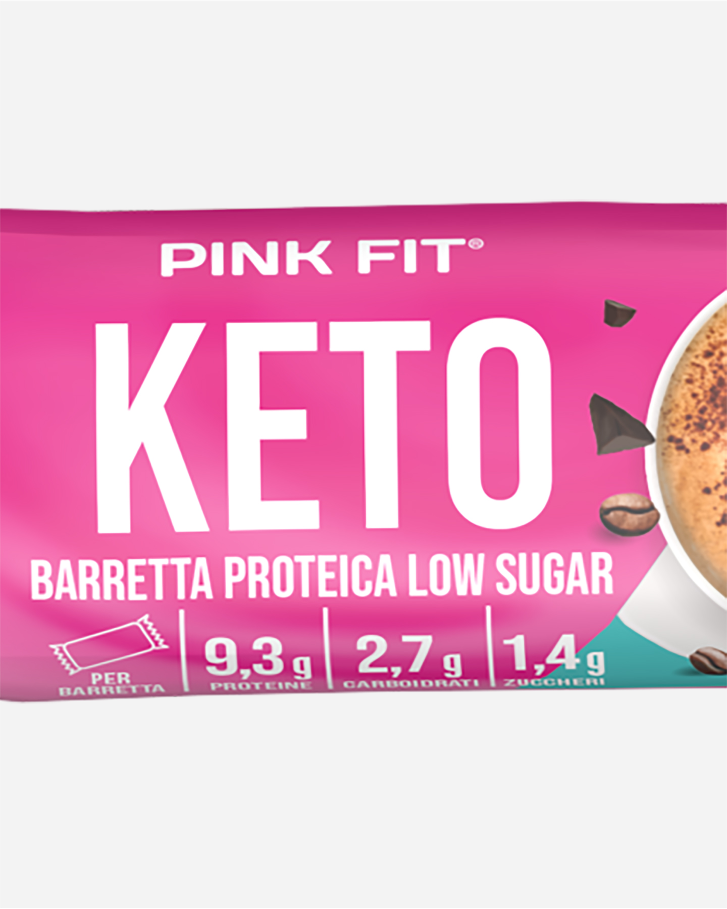 Energetico PROACTION KETO MOCACCINO 30 G  - Rosa - 1 | Cisalfa Sport