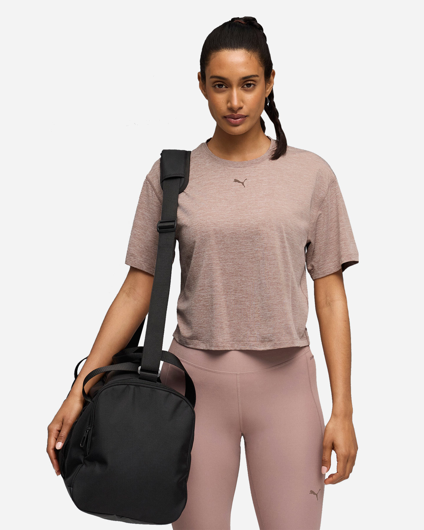 T-shirt training PUMA CLOUDSPUN W - Beige - 3 | Cisalfa Sport