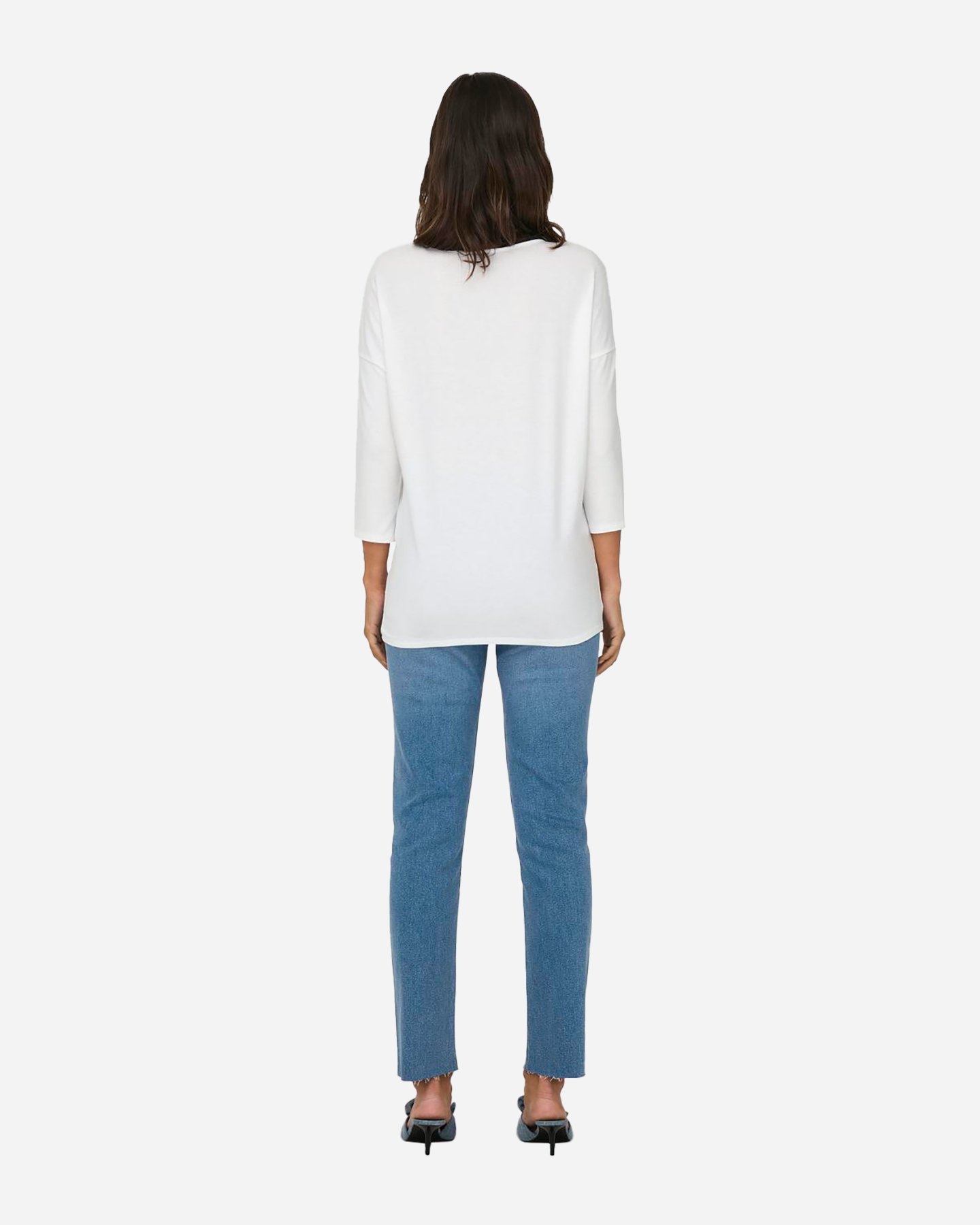 T-shirt ONLY GLAMOUR W - Bianco - 4 | Cisalfa Sport