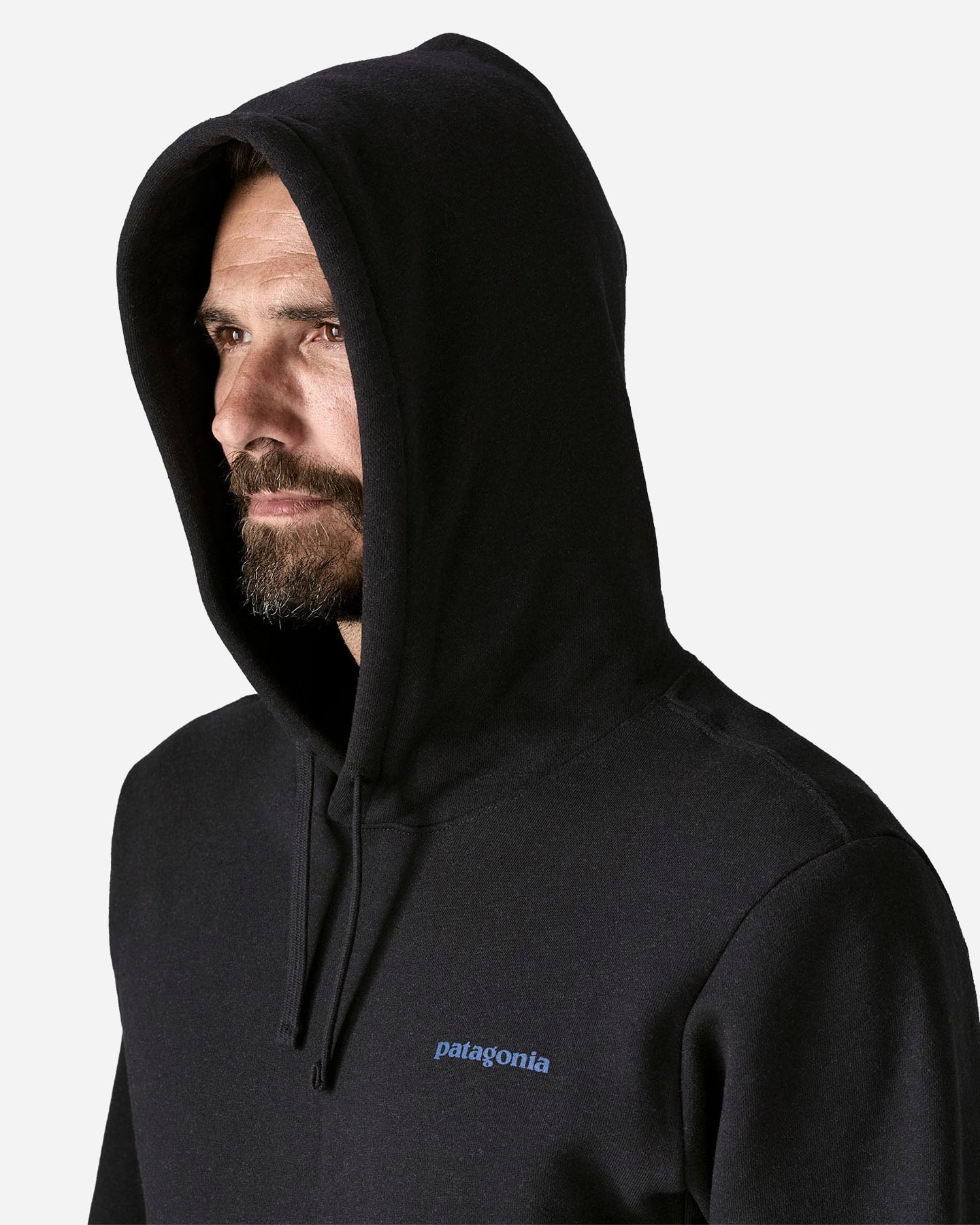 Felpa PATAGONIA BOARDSHORT LOGO UPRISAL M - Nero - 4 | Cisalfa Sport