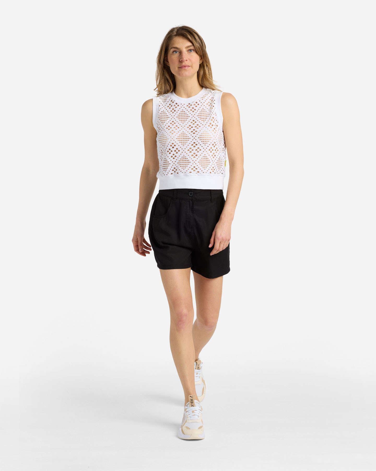 Canotta MISTRAL CONTEMPORARY ETNIC W - Bianco - 4 | Cisalfa Sport