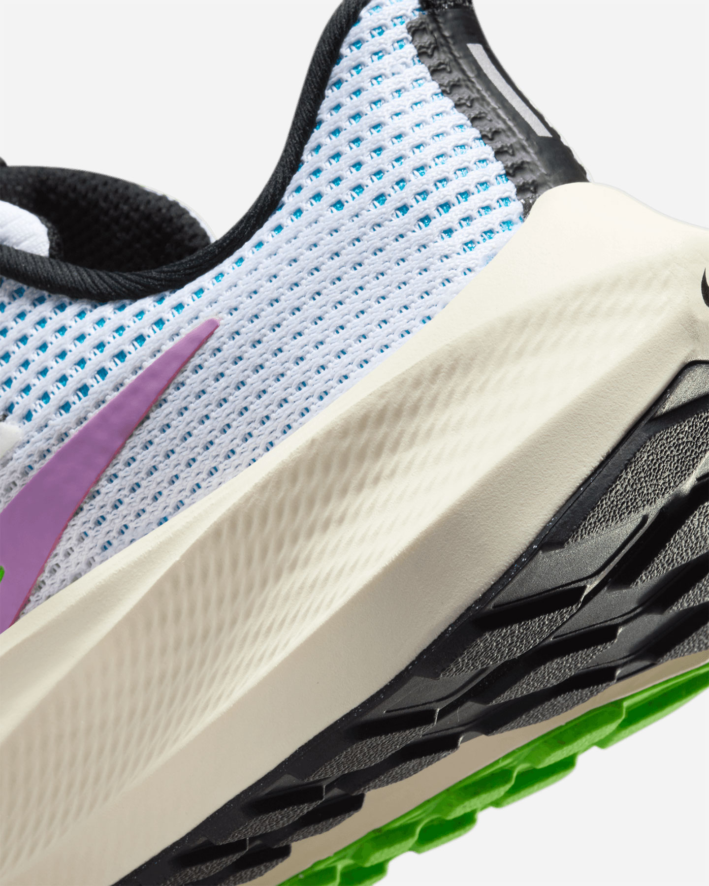 Scarpe running NIKE AIR ZOOM PEGASUS 40 JR - Bianco - 5 | Cisalfa Sport