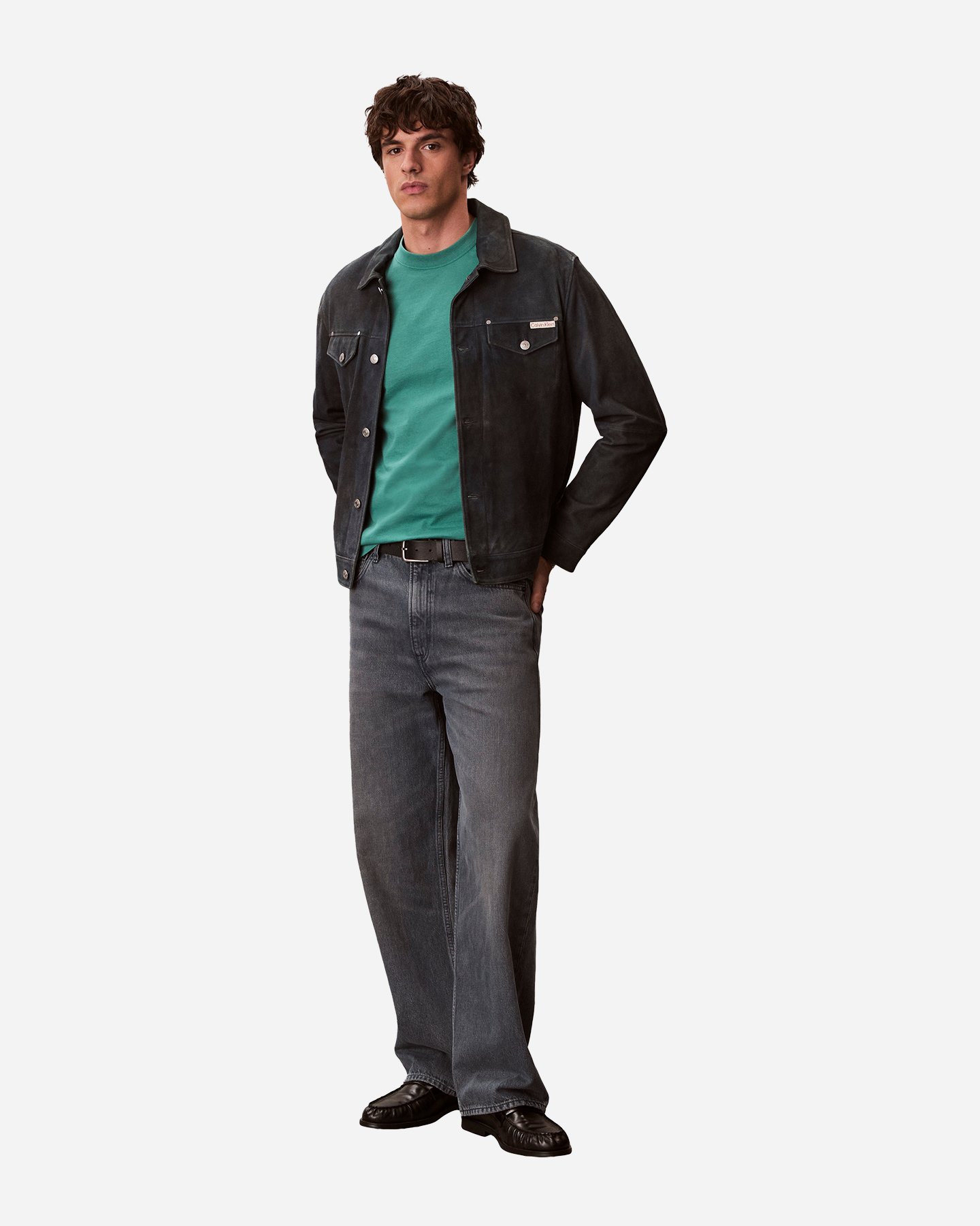 T-shirt CALVIN KLEIN JEANS EASY MONOGRAM M - Verde - 5 | Cisalfa Sport