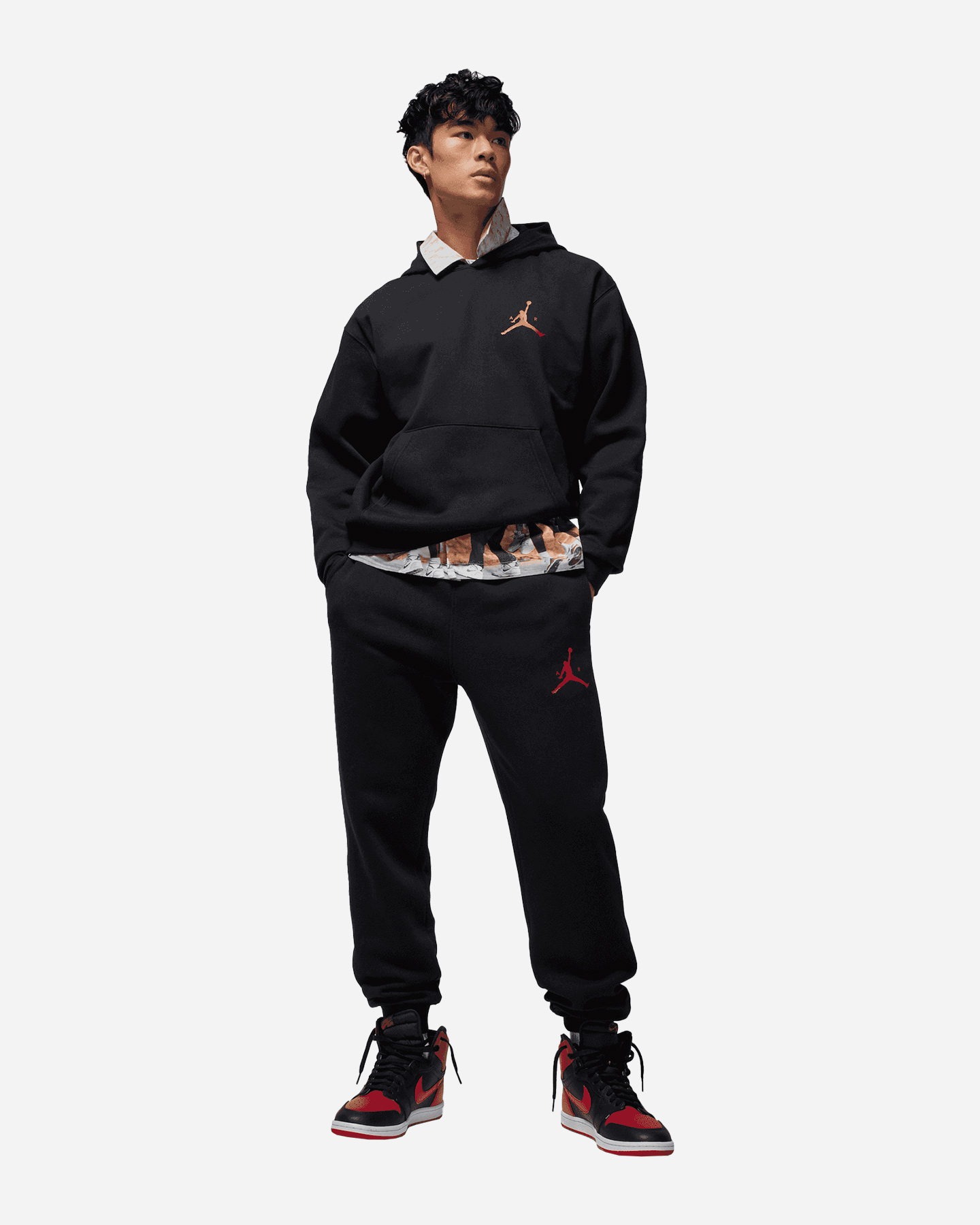 Felpa NIKE JORDAN BIG LOGO M - Nero - 2 | Cisalfa Sport