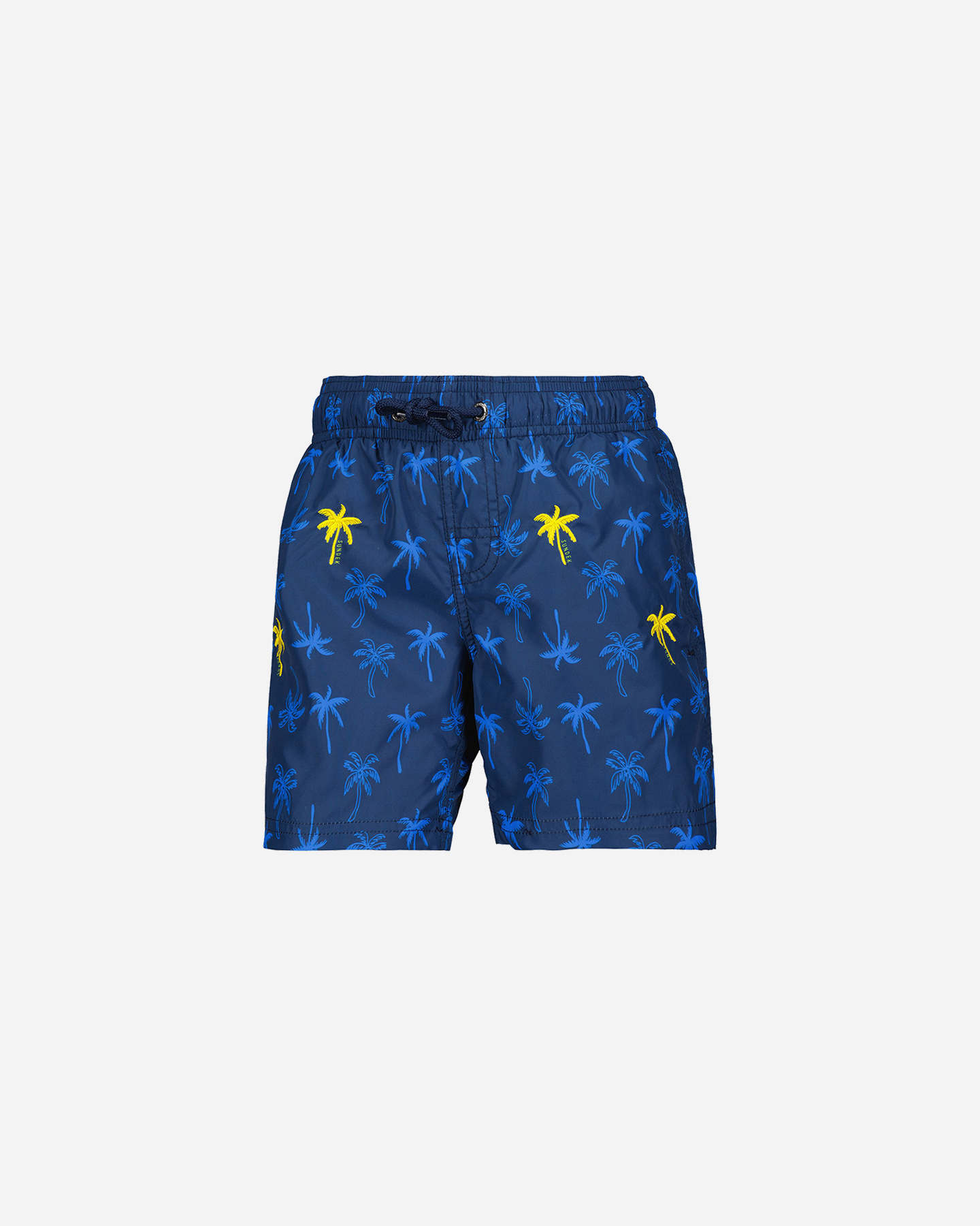 Boxer mare SUNDEK 10 -25'' ELASTIC RECYCLED PALMS JR - Blu Navy - 0 | Cisalfa Sport