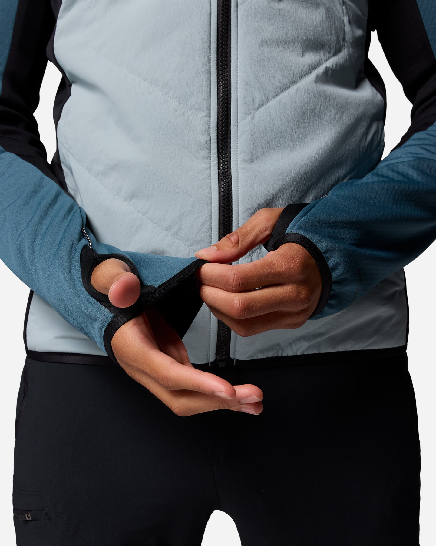 Pile COLUMBIA ARCTIC CREST HYBRID M - Blu - 4 | Cisalfa Sport