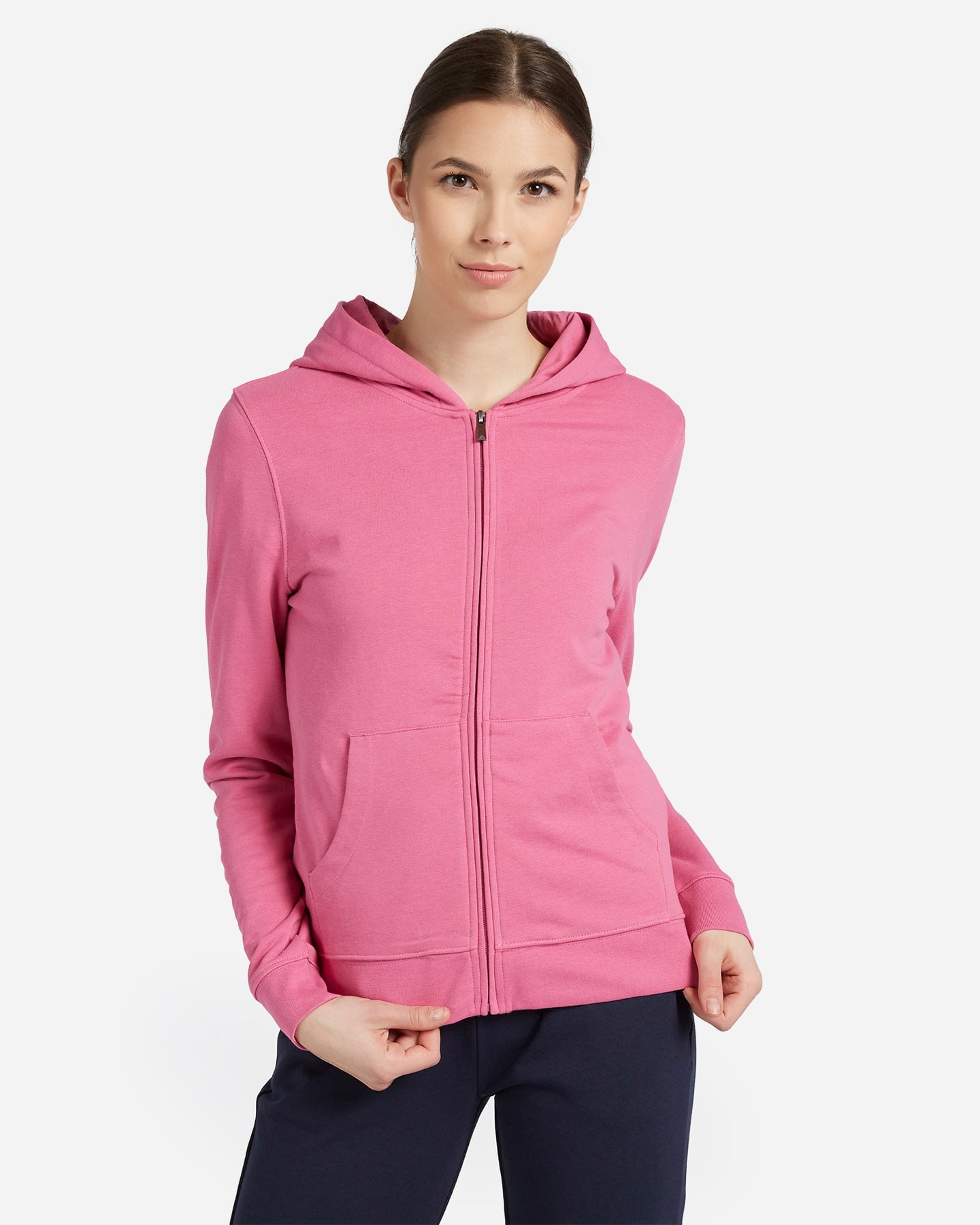 Felpa ABC BASIC W - Fucsia - 0 | Cisalfa Sport