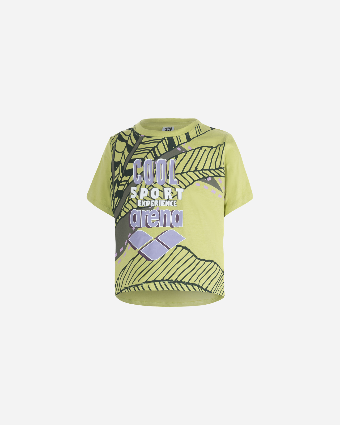 T-shirt ARENA BASIC ATHLETICS JR - Verde - 0 | Cisalfa Sport