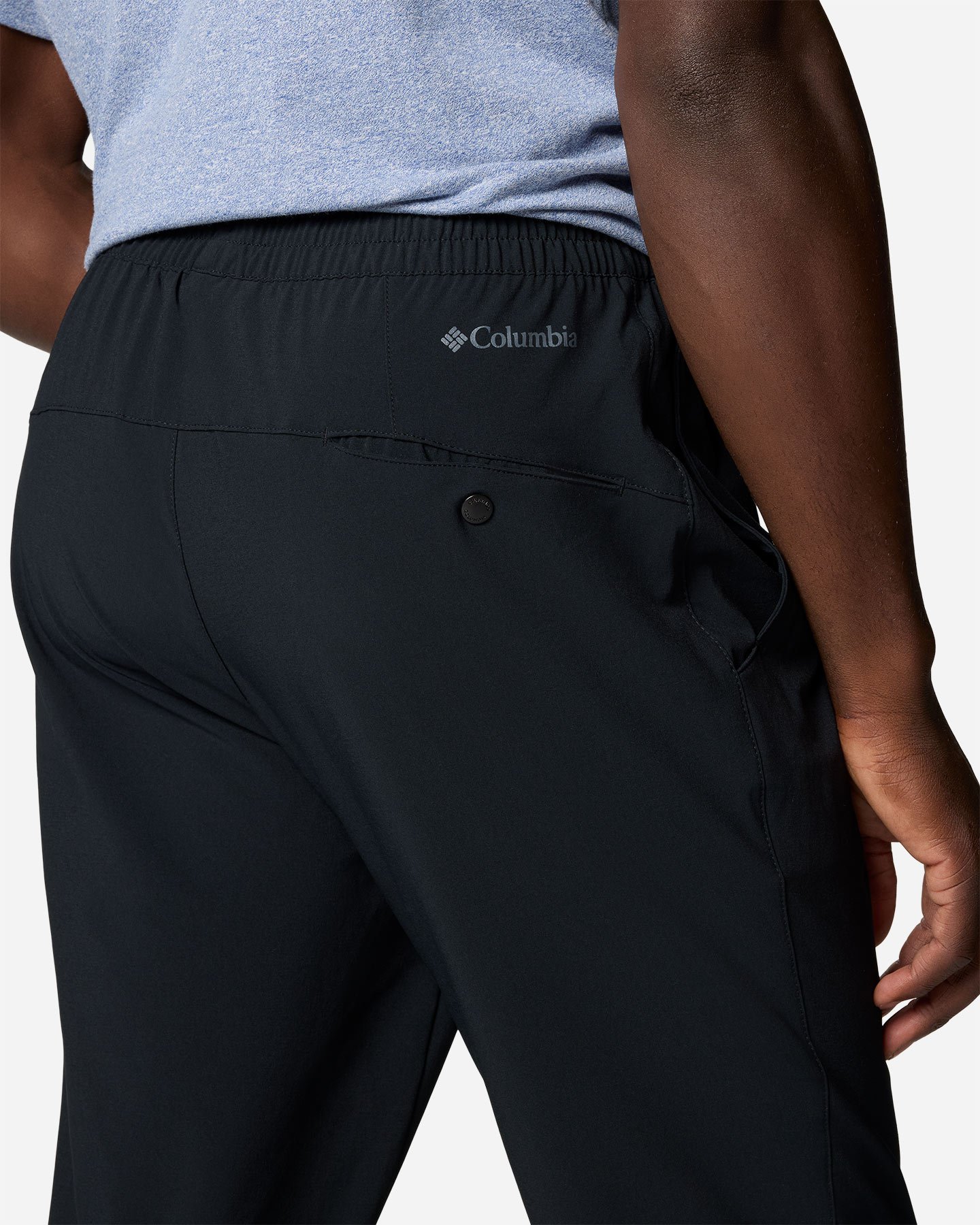 Pantalone outdoor COLUMBIA HIKE JOGGER II M - Nero - 5 | Cisalfa Sport