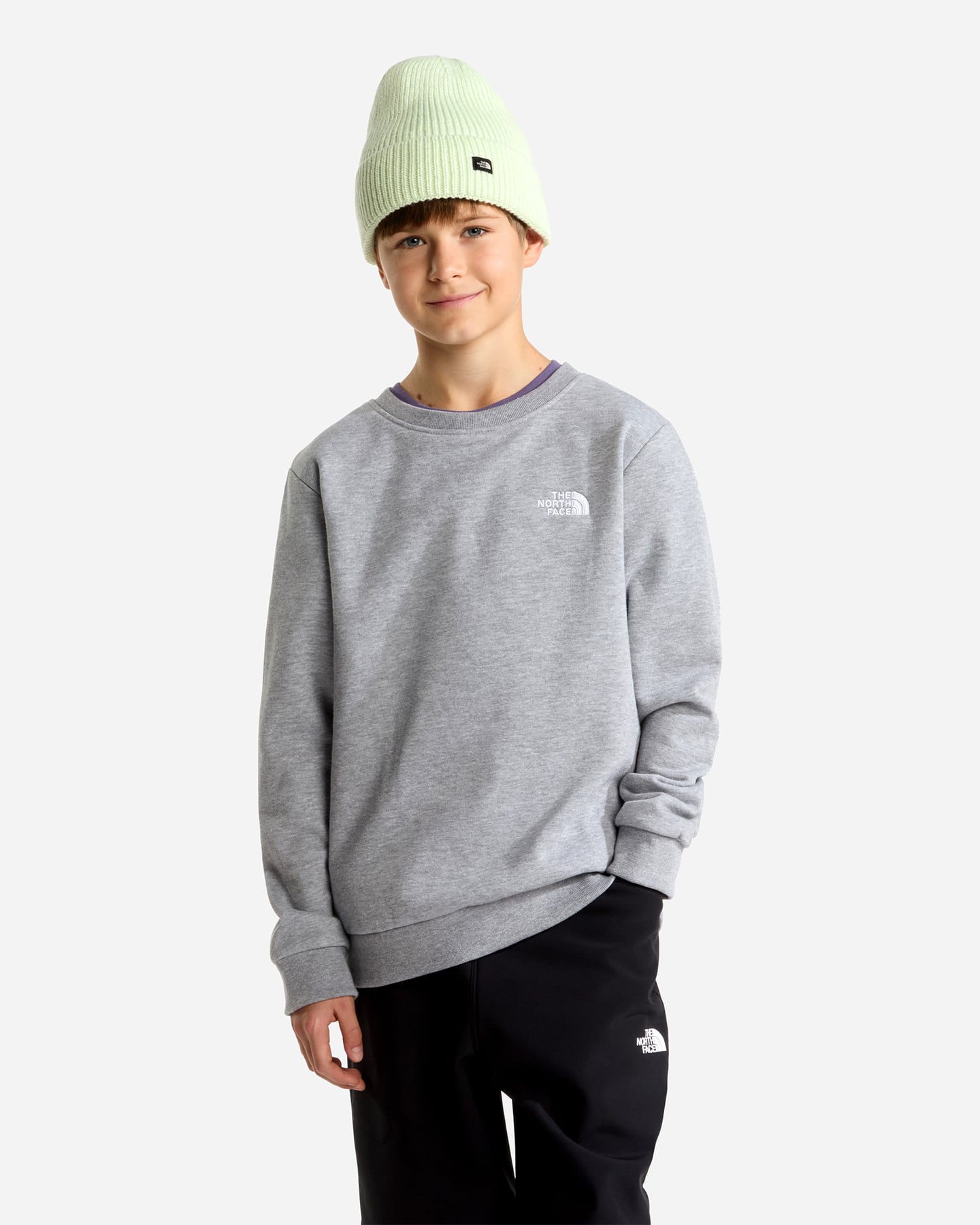 Felpa THE NORTH FACE SIMPLE DOME JR - Grigio - 2 | Cisalfa Sport