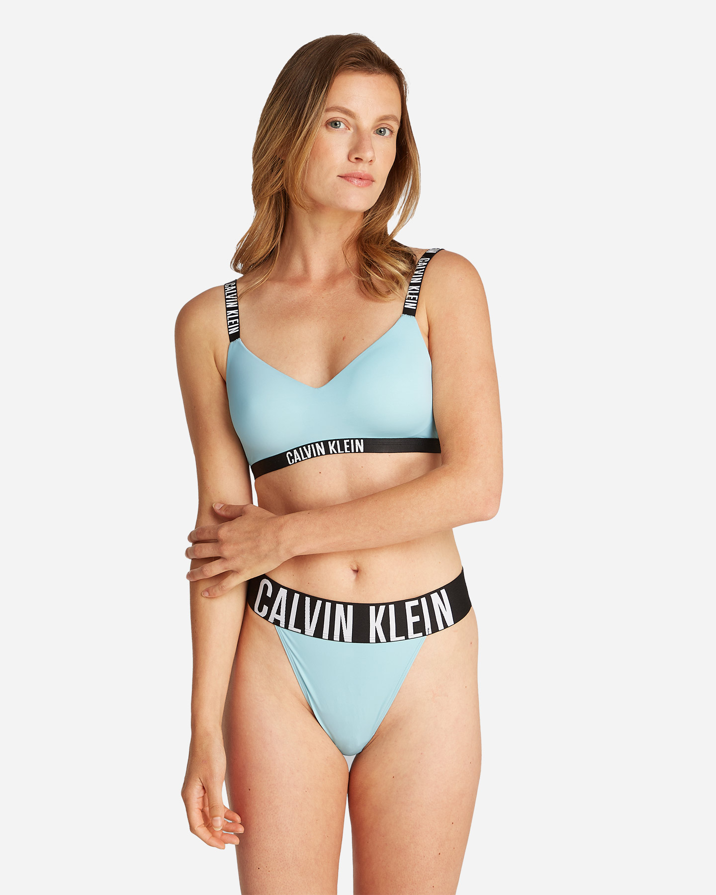 Intimo CALVIN KLEIN UNDERWEAR LIGHT LINED BRALETTE W - Azzurro - 0 | Cisalfa Sport