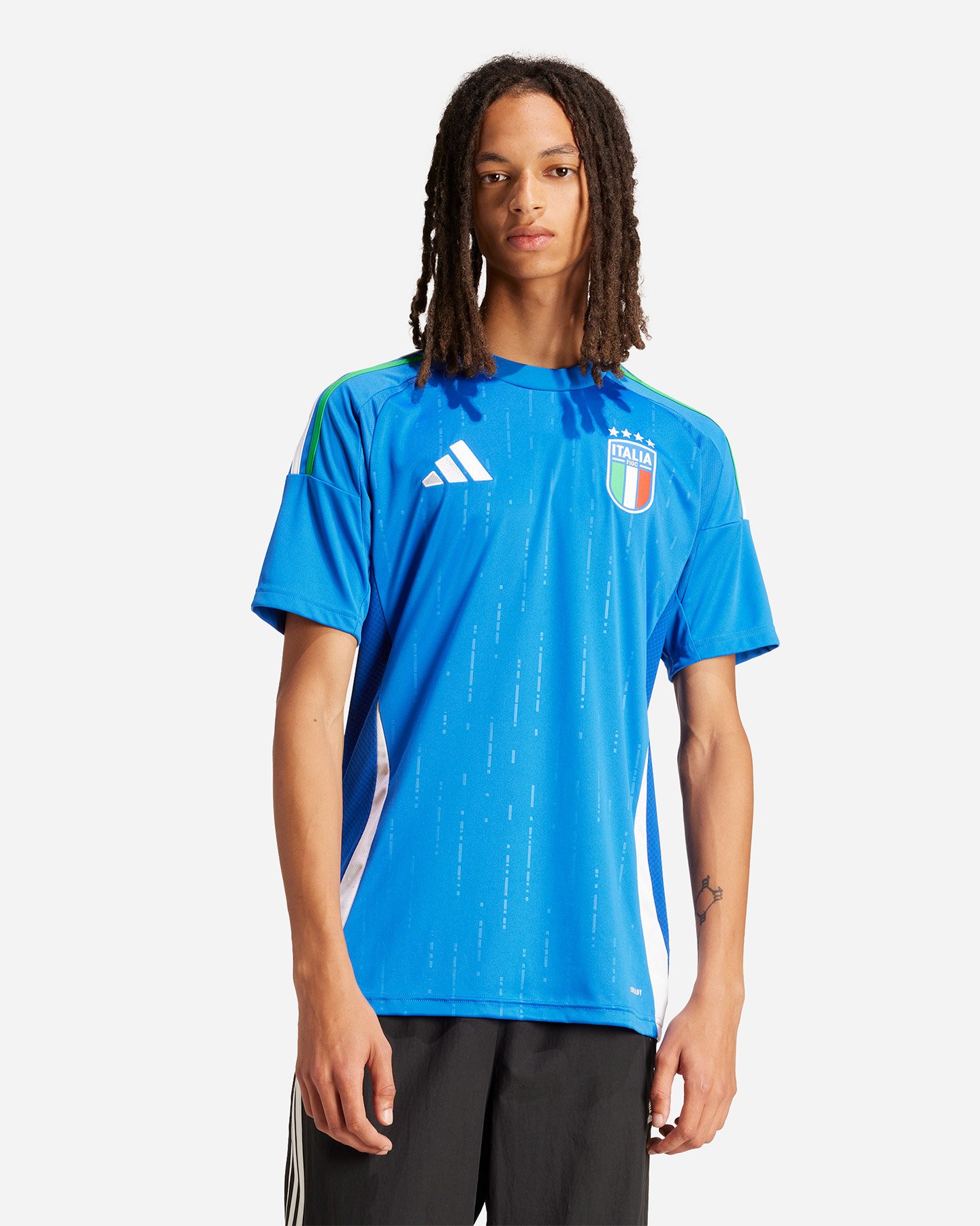 Maglia calcio ufficiale ADIDAS ITALIA FIGC HOME M - Blu - 2 | Cisalfa Sport