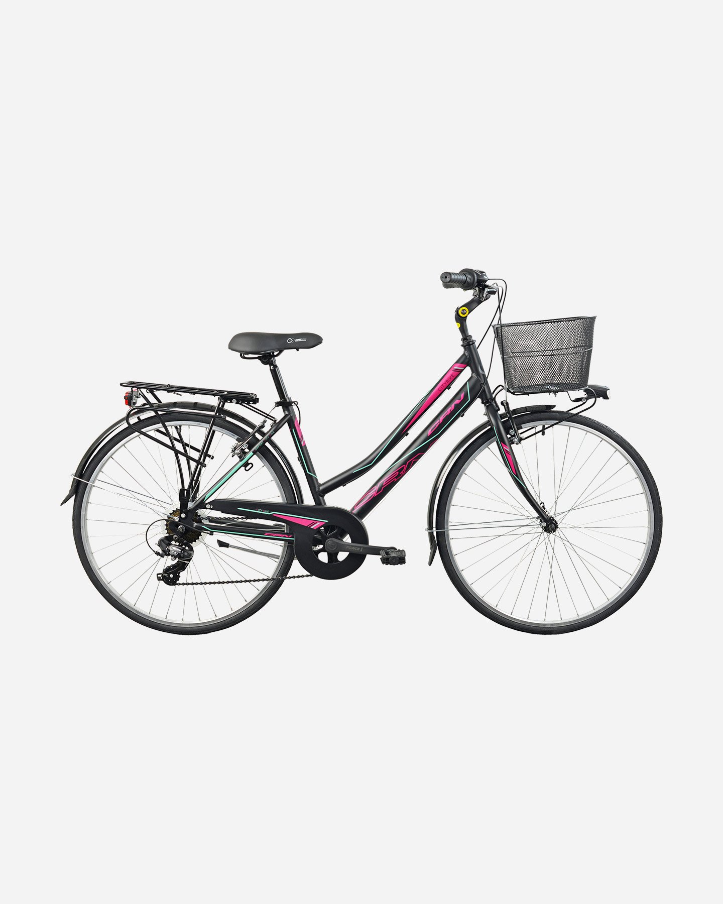 City bike CARNIELLI FLORAL  - Nero - 0 | Cisalfa Sport