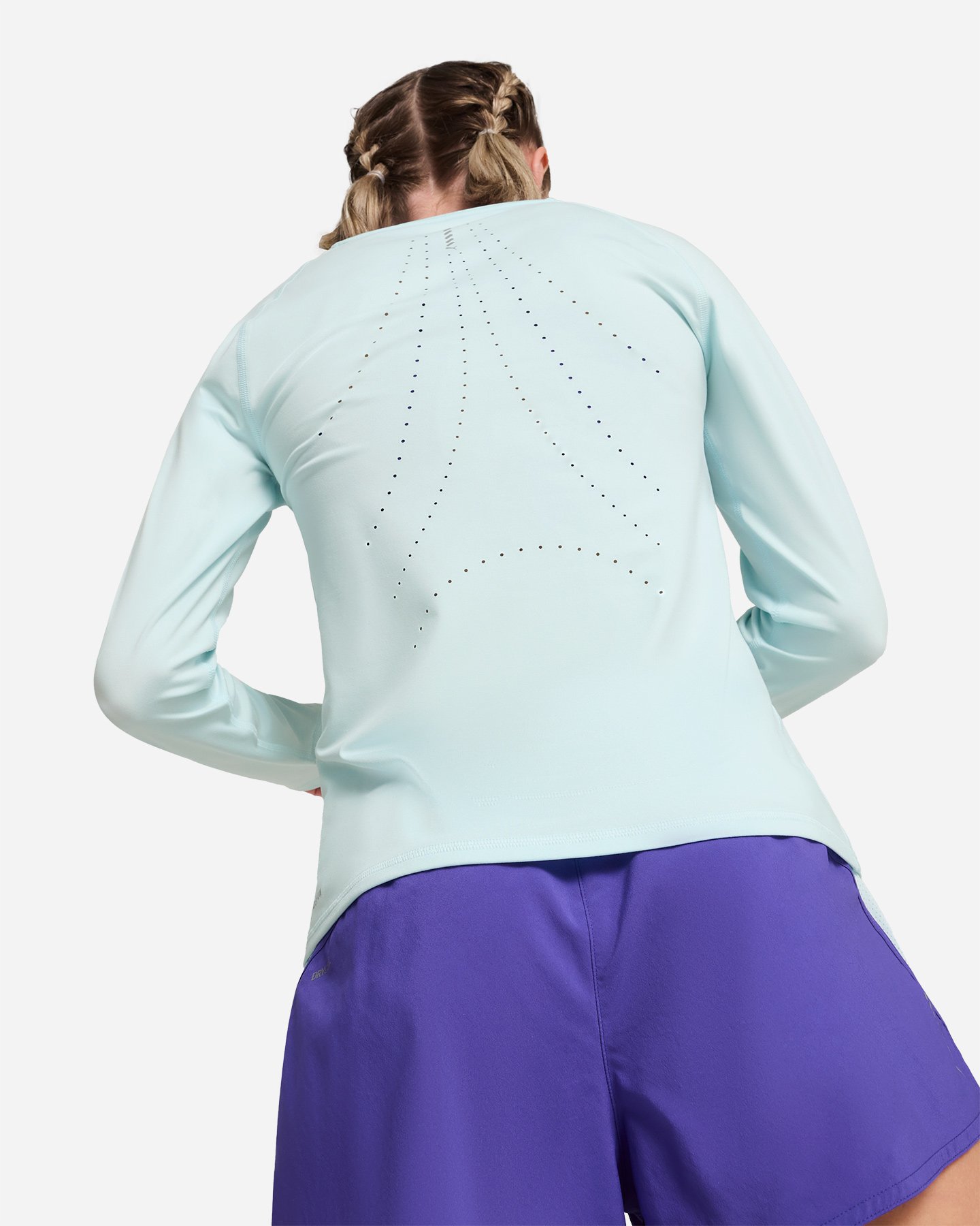 Maglia running PUMA CLOUDSPUN W - Azzurro - 3 | Cisalfa Sport