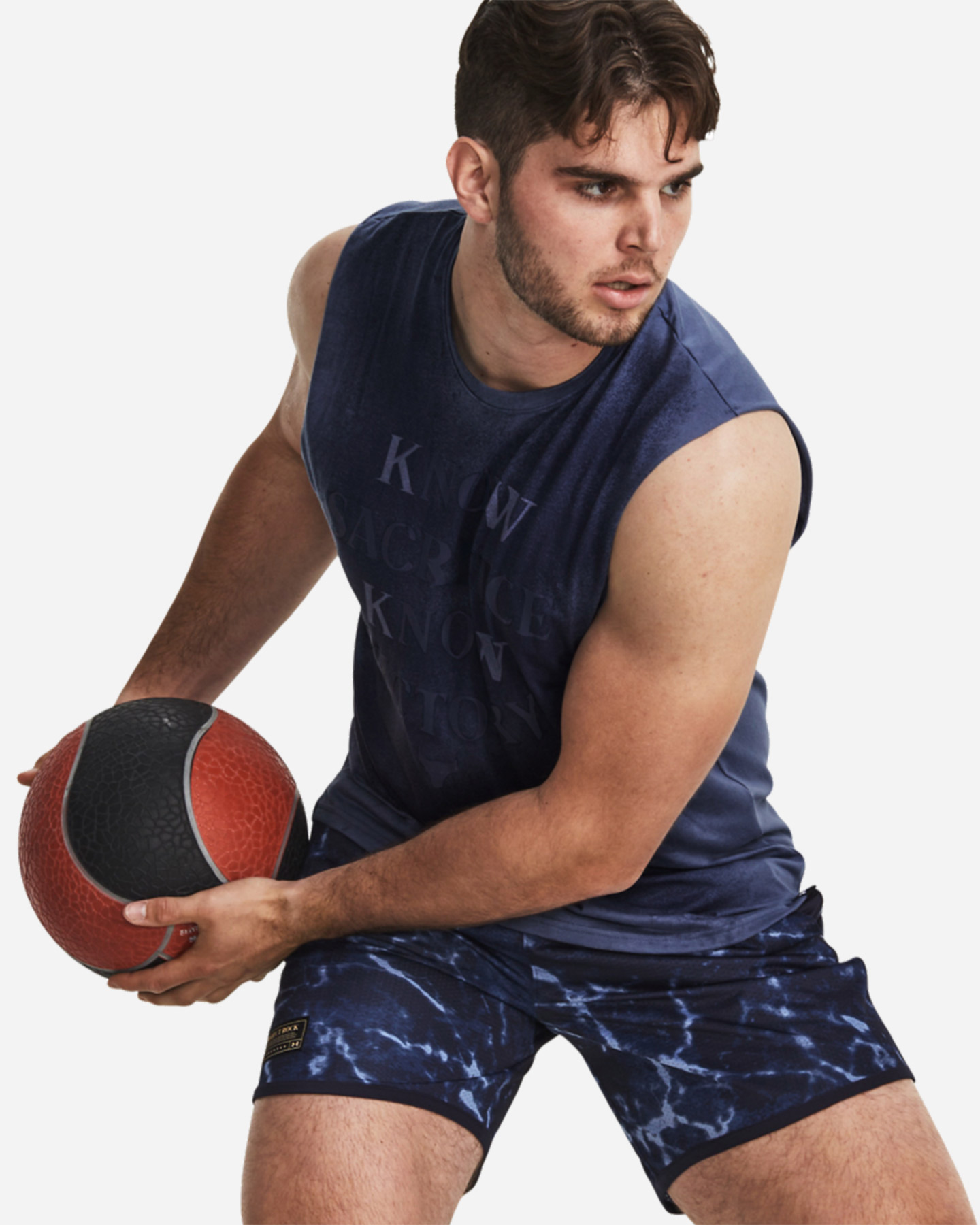 Canotta UNDER ARMOUR THE ROCK SMS M - Blu - 4 | Cisalfa Sport