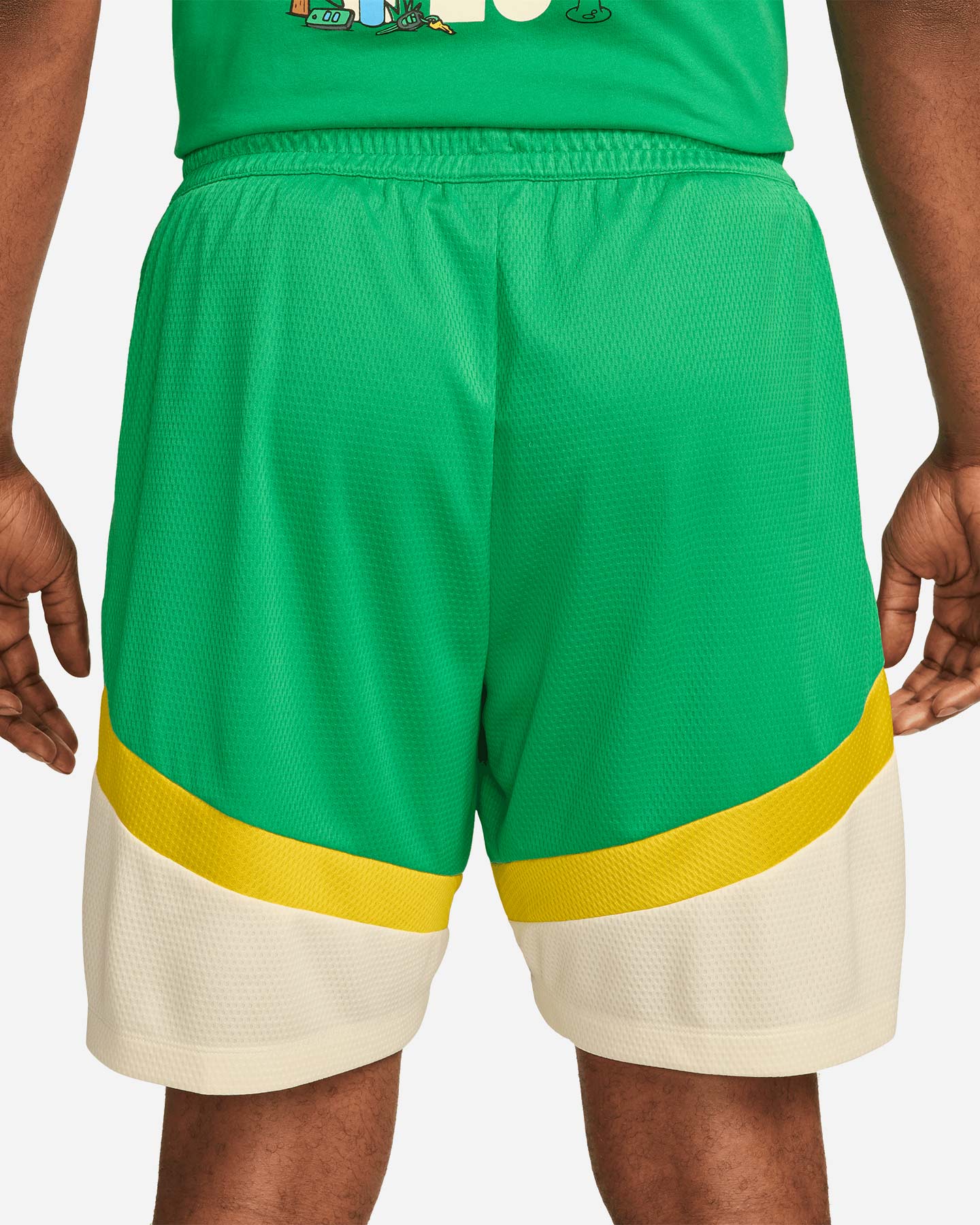 Pantaloncini basket NIKE DRI FIT ICON 8" M - Verde - 2 | Cisalfa Sport