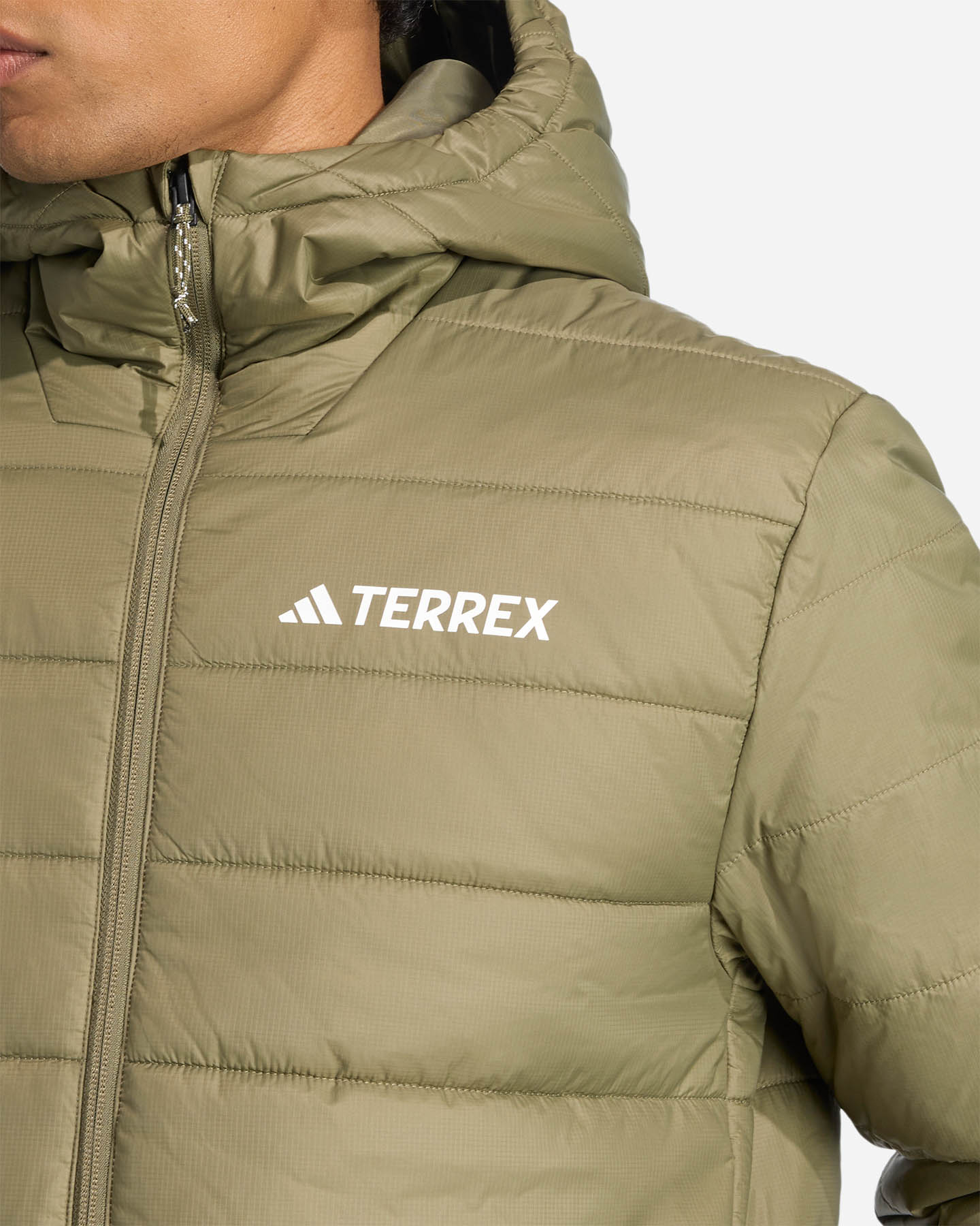 Giacca outdoor ADIDAS ESSENTIAL M - Verde - 4 | Cisalfa Sport