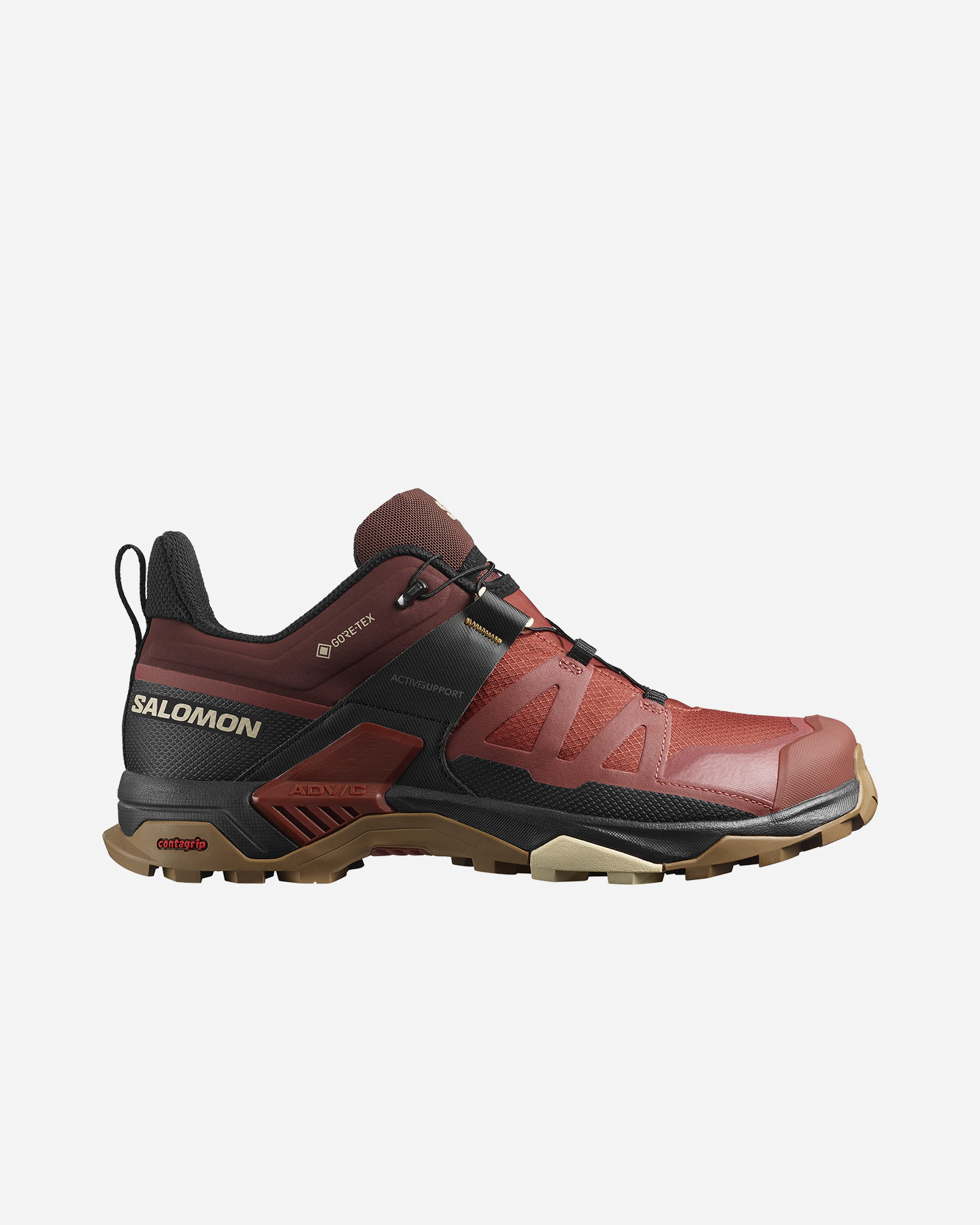 Scarpe trail SALOMON X ULTRA 4 GTX M - Rosso - 0 | Cisalfa Sport