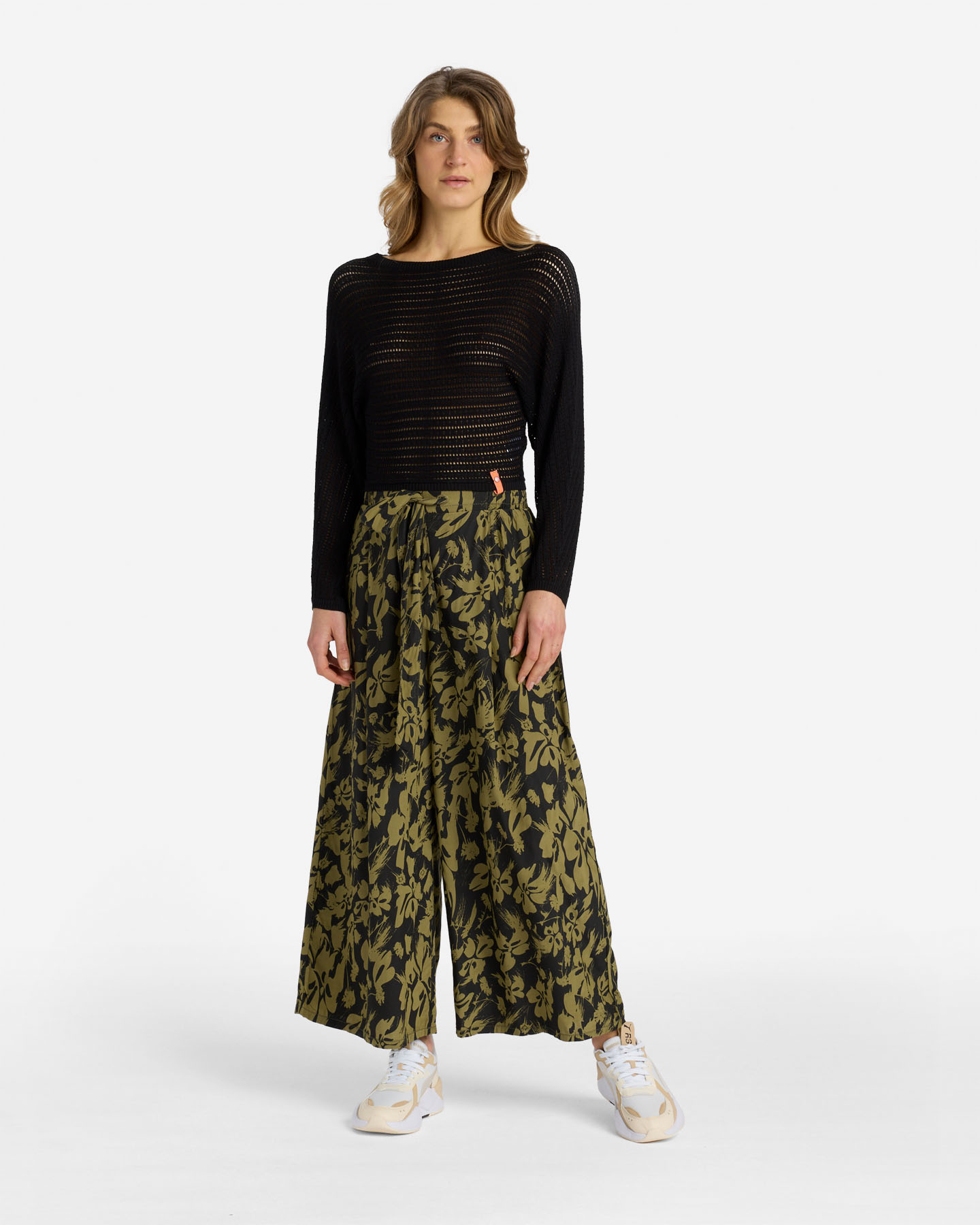 Maglione MISTRAL CONTEMPORARY ETNIC W - Nero - 2 | Cisalfa Sport