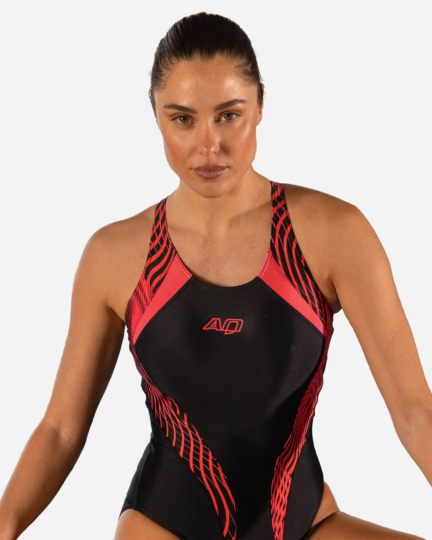 Costume piscina AQUARAPID ALMATY W - Nero - 3 | Cisalfa Sport
